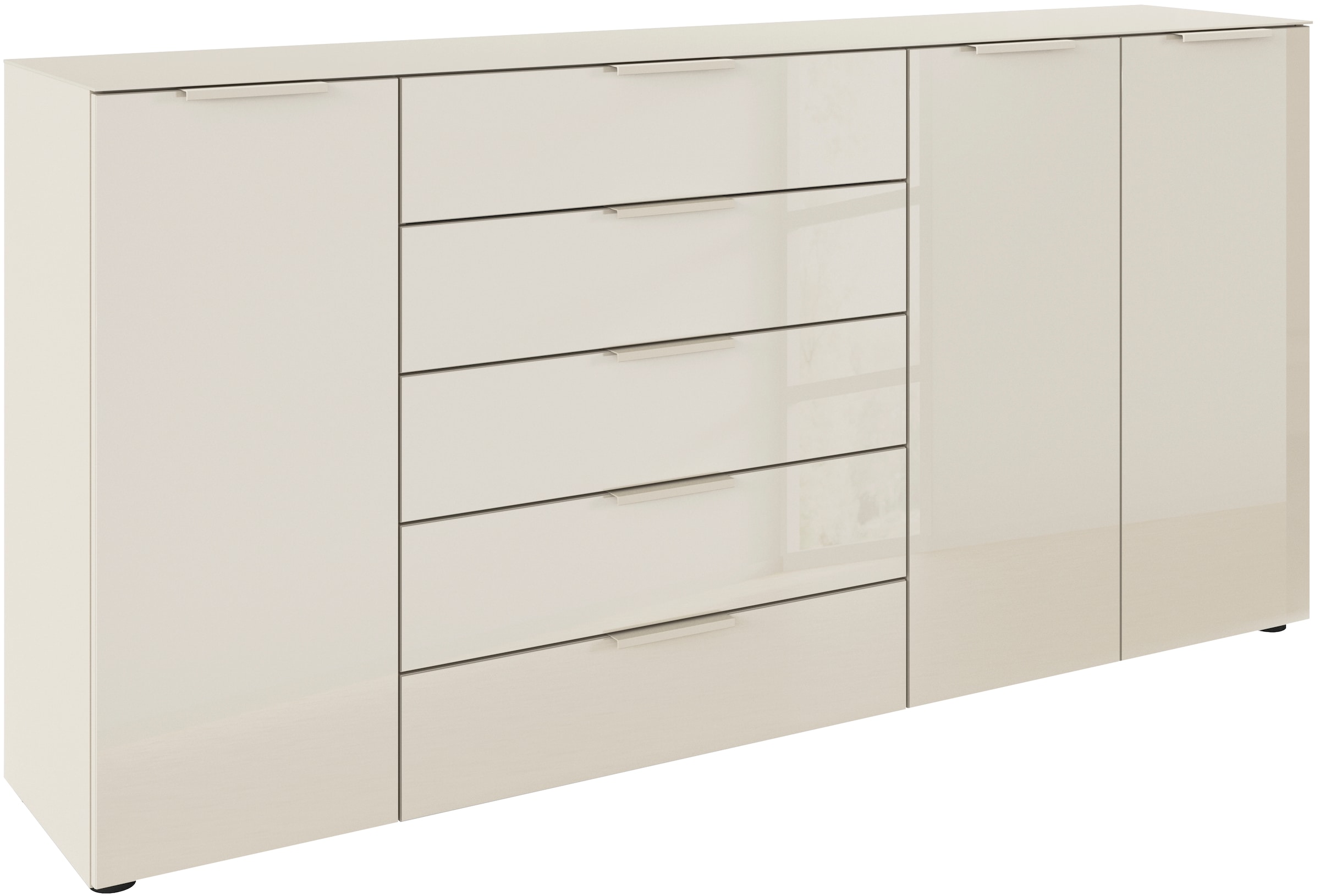 rauch Kombikommode "Kommode Türkommode Sideboard Kombikommode FLIPP mit Gla günstig online kaufen
