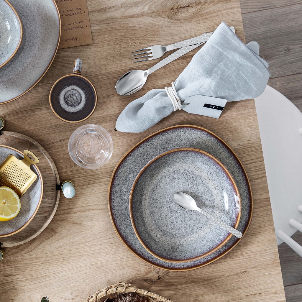 like. by Villeroy & Boch Geschirr-Set »Frühstücks-Set Lave 6er Set«