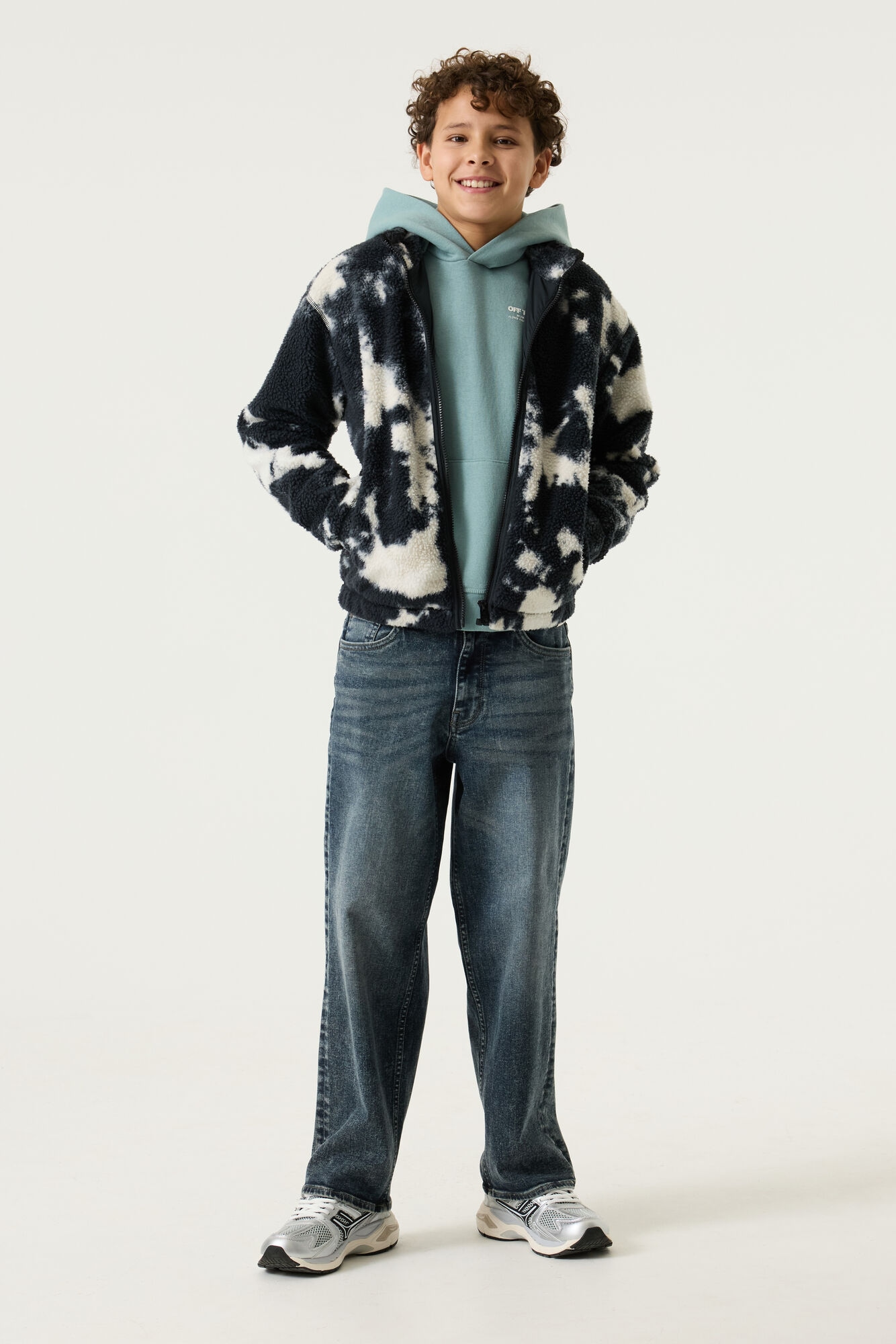 Garcia Sweatjacke mit All-Over Print for BOYS