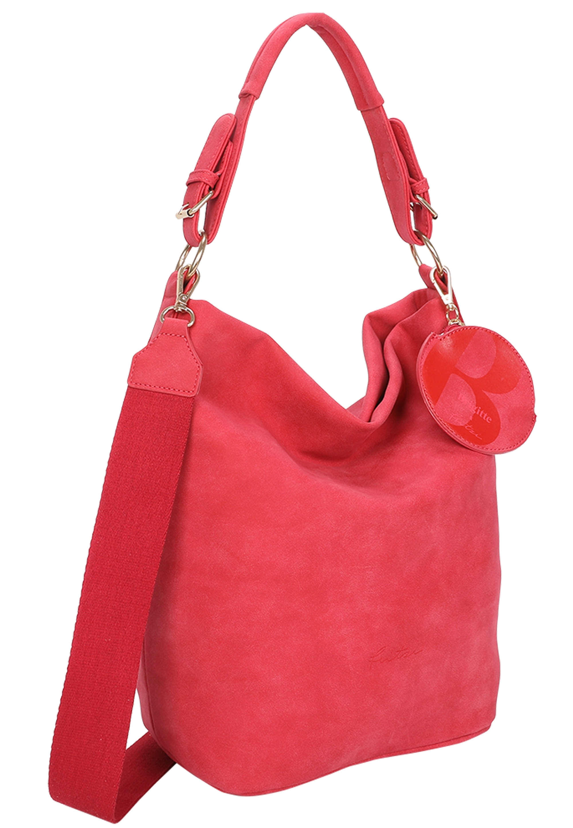 Fritzi aus Preußen Schultertasche »Brigitte x fritzi Special Hobo01«, mit abnehmbarem Anhänger