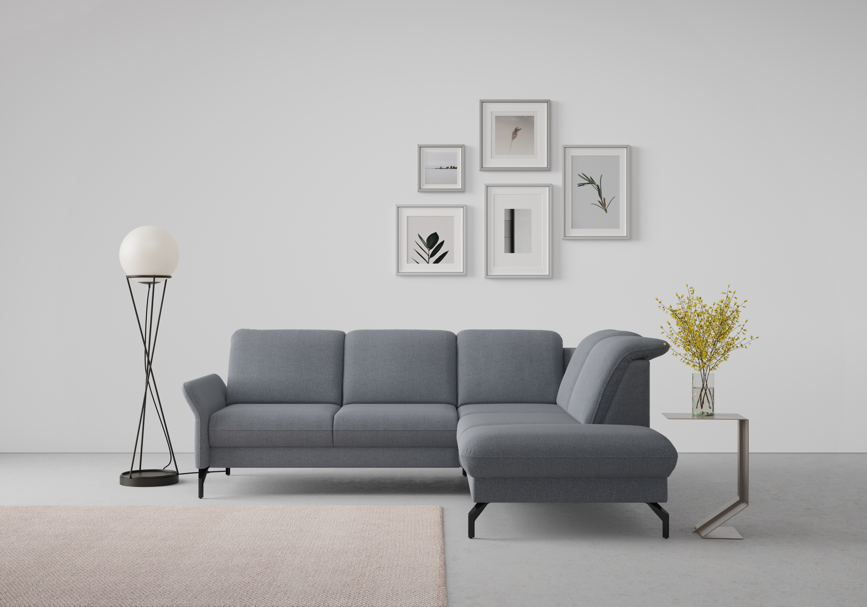 Thumbnail - sit&more Ecksofa "Fashion L-Form" wahlweise mit Kopfteilverstellung und Vorziehsitz, motorisch