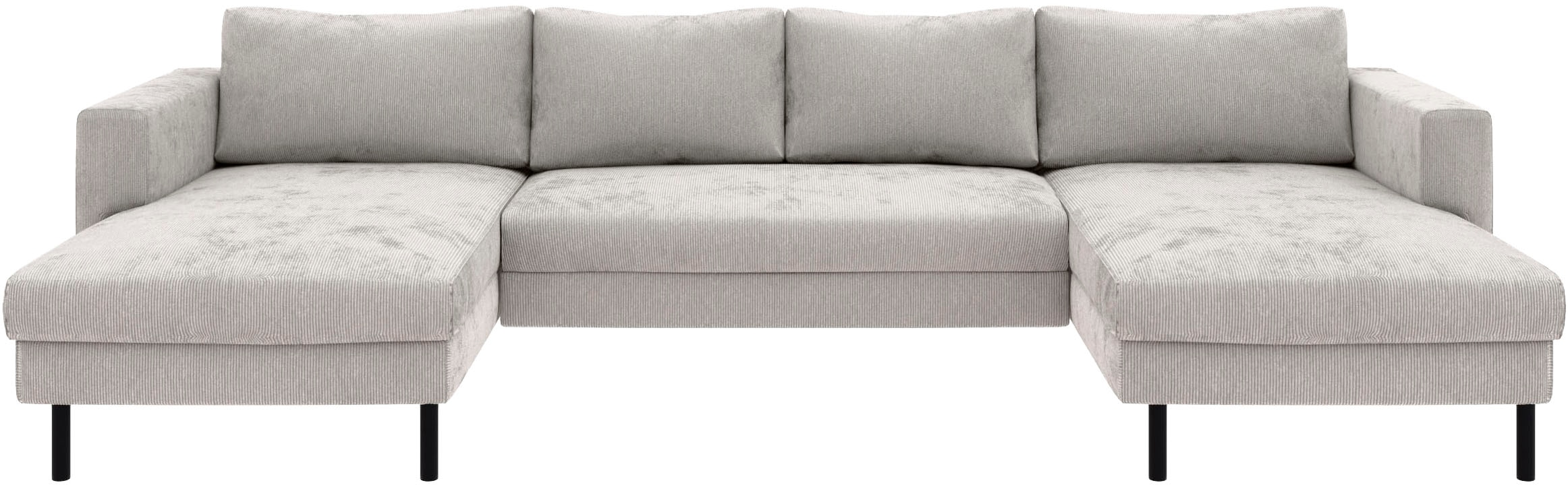 TRENDMANUFAKTUR Wohnlandschaft "Amazing II, wahlw. mit Schlaffunktion & Bet günstig online kaufen