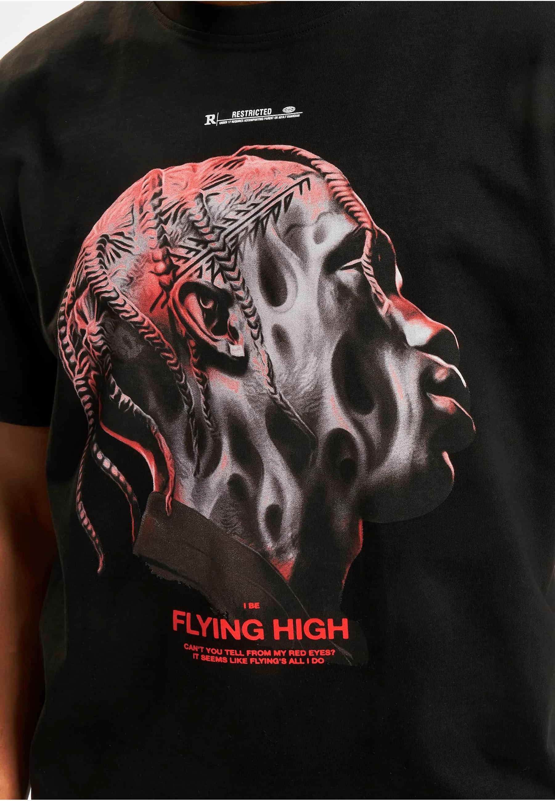 Upscale by Mister Tee Kurzarmshirt »Upscale by Mister Tee Herren Flying High Oversize Tee«, (1 tlg.)