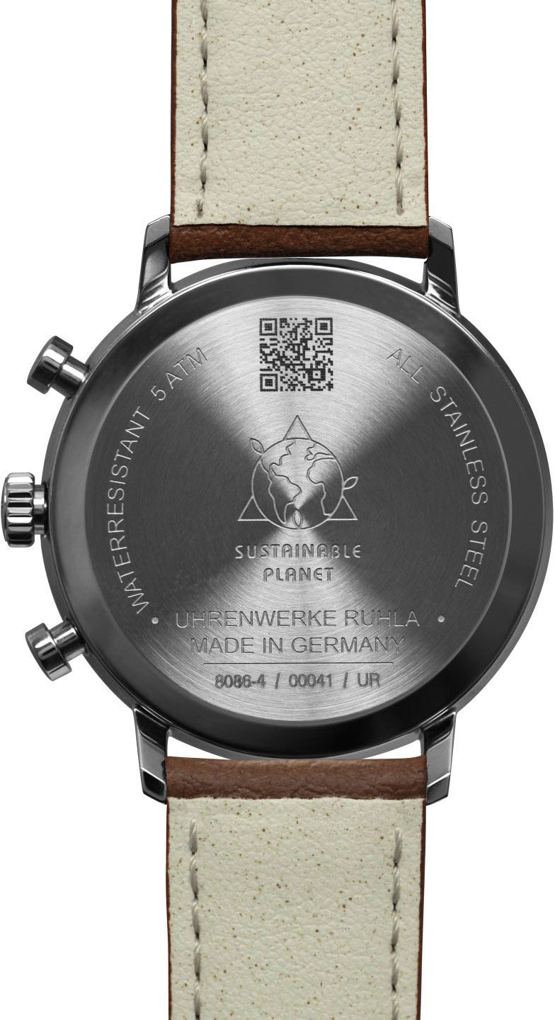 ZEPPELIN Chronograph »LZ 129 Hindenburg Solar Sustainable Planet«, Armbanduhr, Herrenuhr, Solar, Datum, Stoppfunktion, Made in Germany