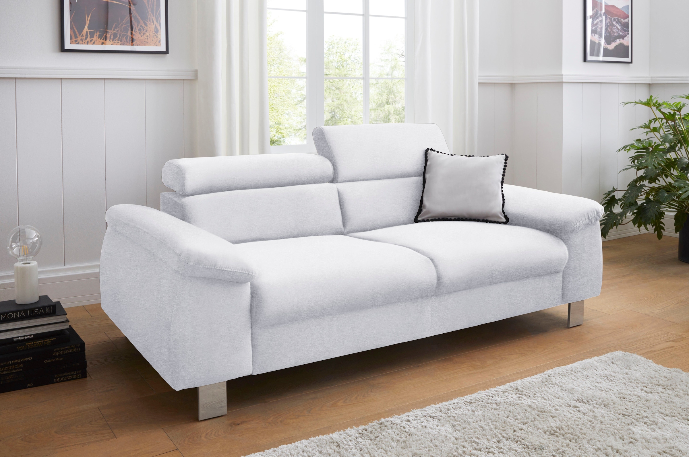 COTTA Polstergarnitur "Komaris, B: 193 bzw. 100 cm" Set, Set: 3er-Sofa & Ho günstig online kaufen