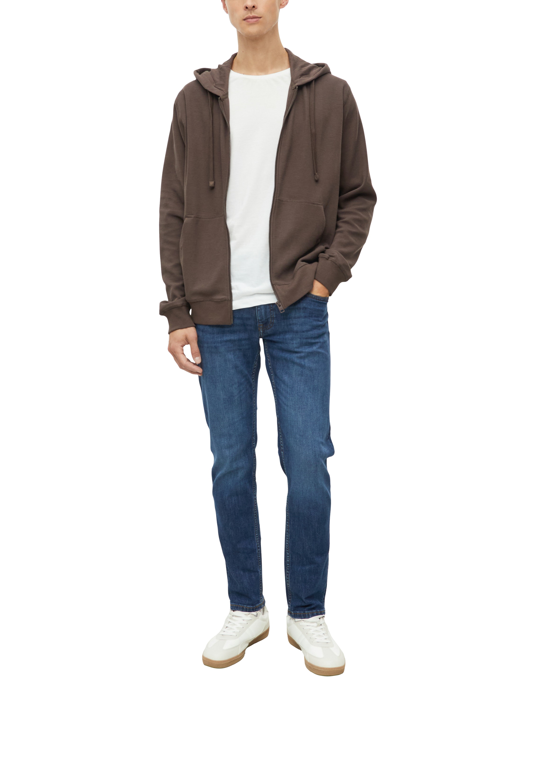 s.Oliver Kapuzensweatshirt , Sweatjacke mit Kapuze
