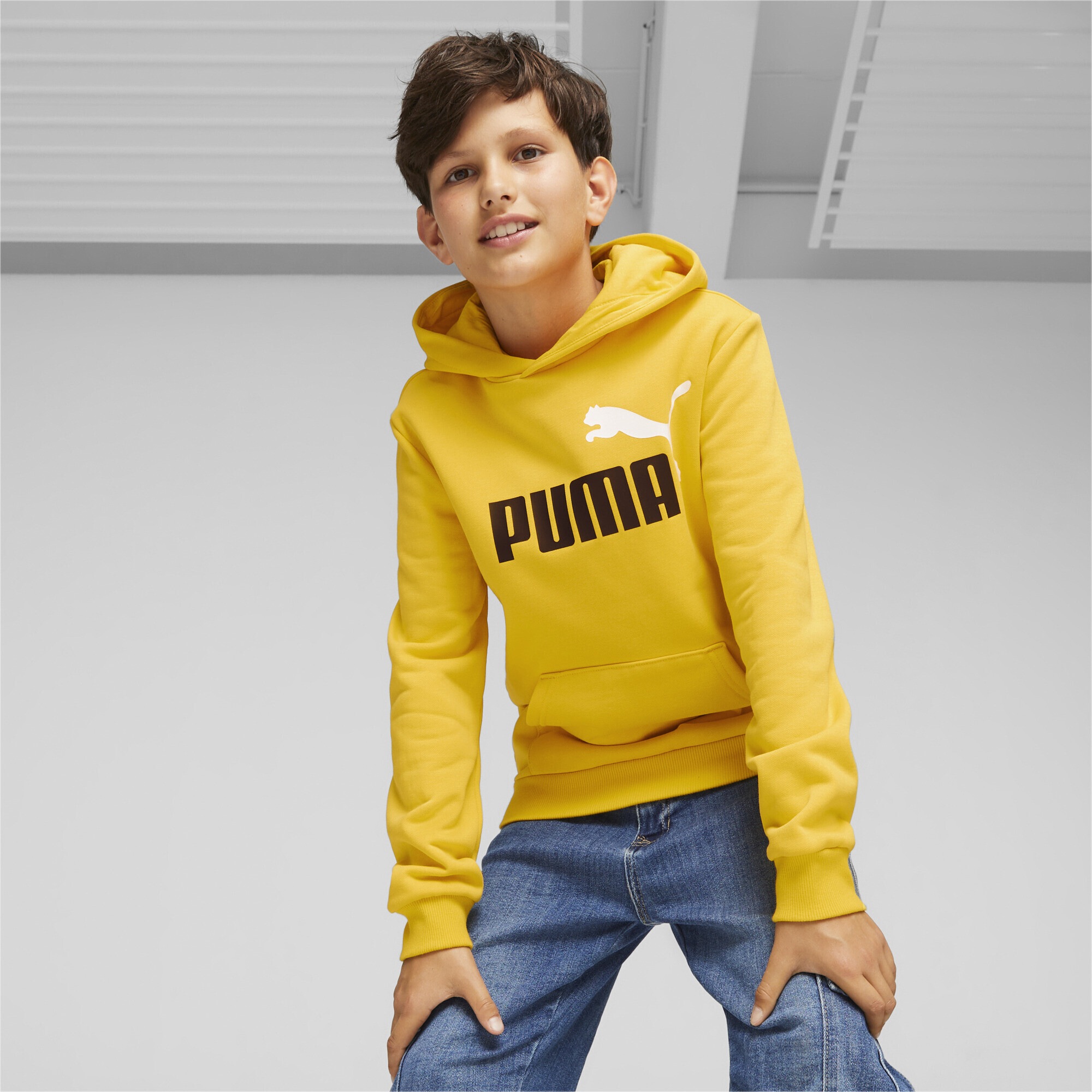 Jungen« Two-Tone | Hoodie Big Hoodie PUMA Logo bestellen »Essentials+ BAUR