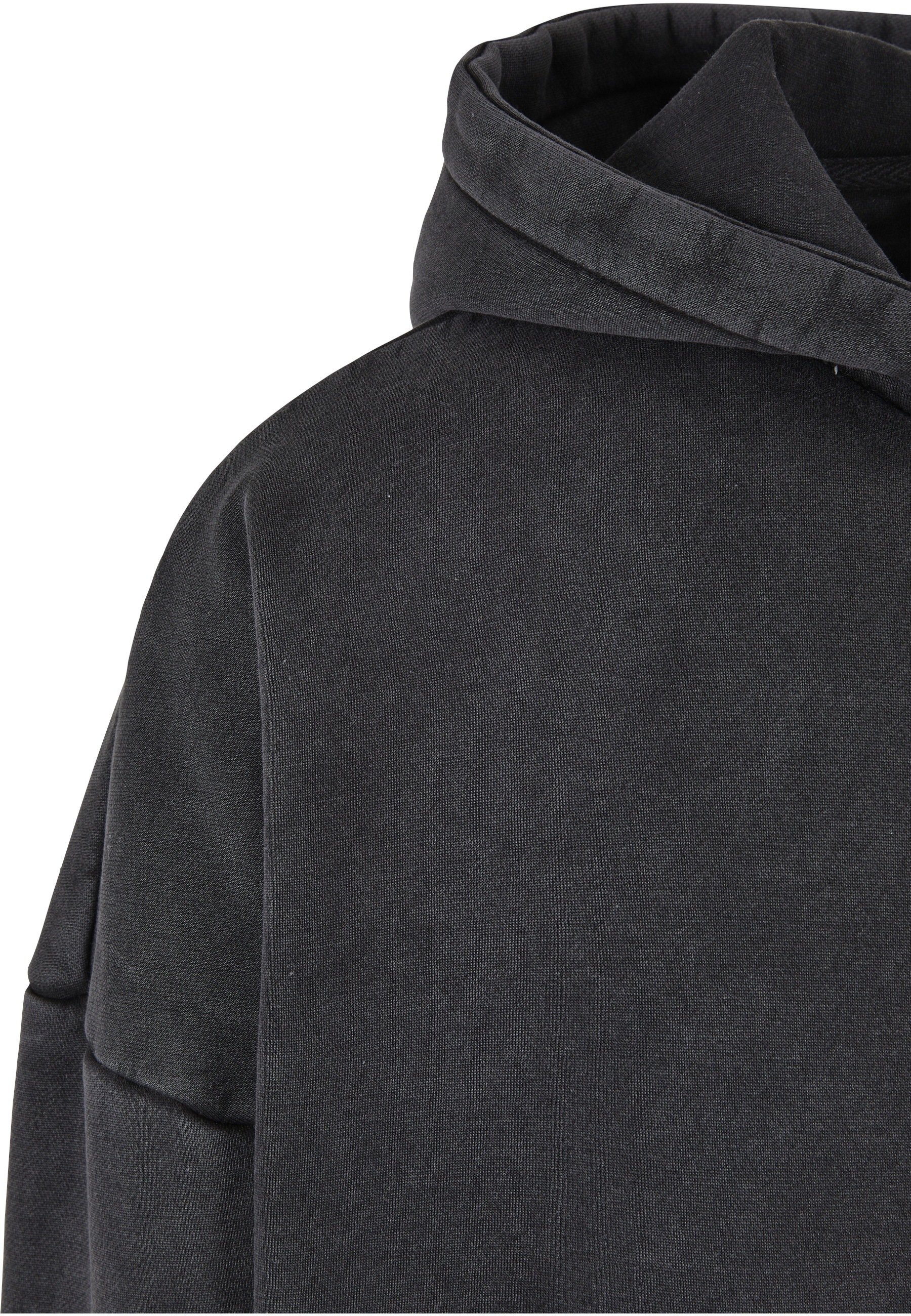URBAN CLASSICS Neopren-Hoodie »Urban Classics Herren Heavy Stone Washed 90's Zip Hoodie« 1 Stk.