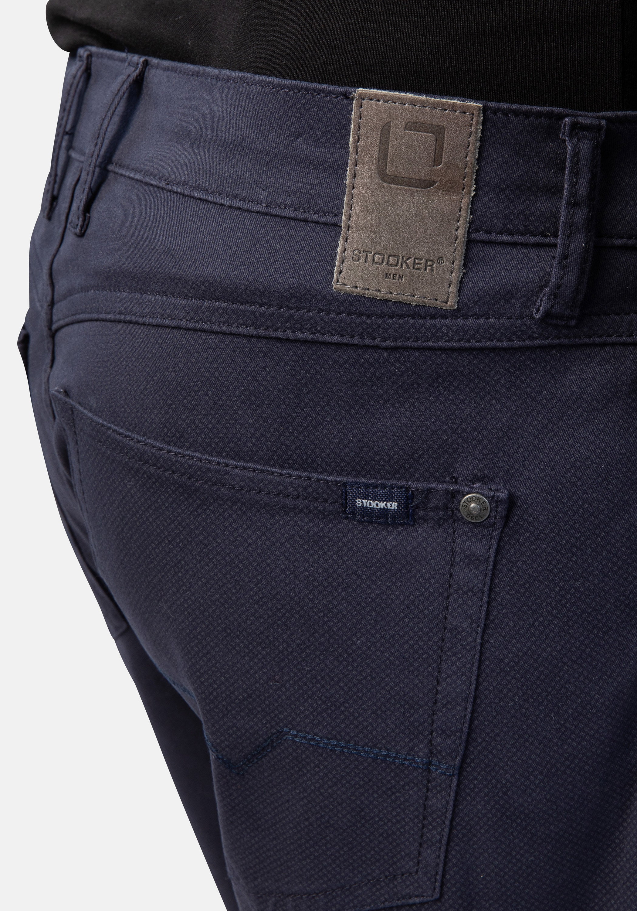 Stooker Men 5-Pocket-Jeans »Frisco Print Straight Fit«, Straight Fit Casual Clean Wash Twill Coloured Comfort Flex! für Herren