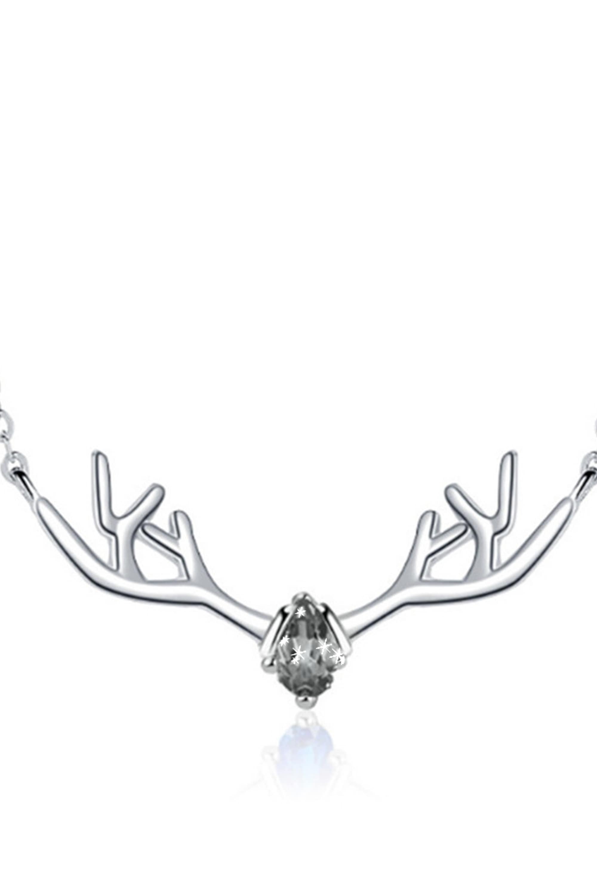 COLLEZIONE ALESSANDRO Silberkette "Geweih", aus 925 Sterling Silber