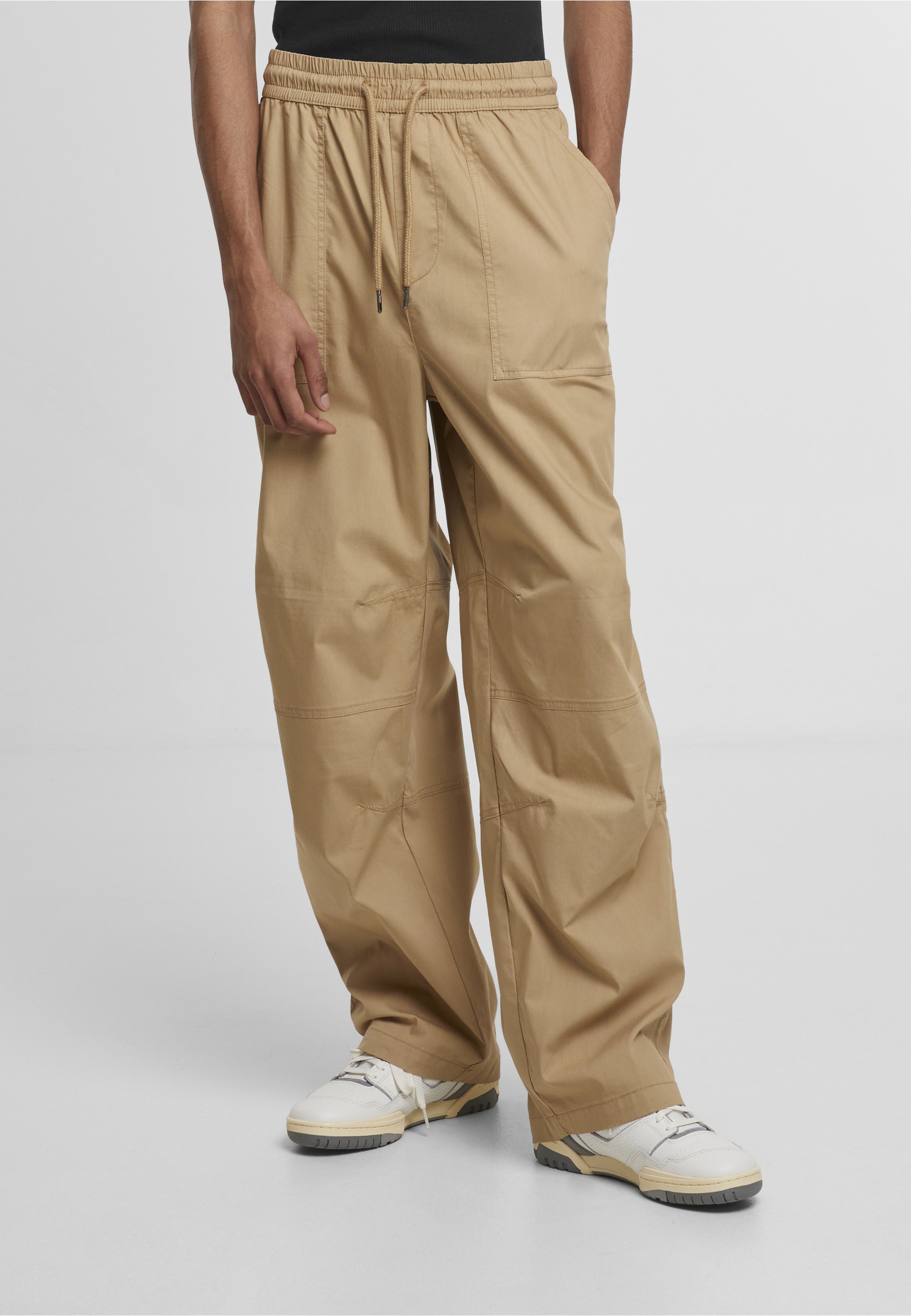 URBAN CLASSICS Stoffhose »Urban Classics Loose Fit Pants With Darts«