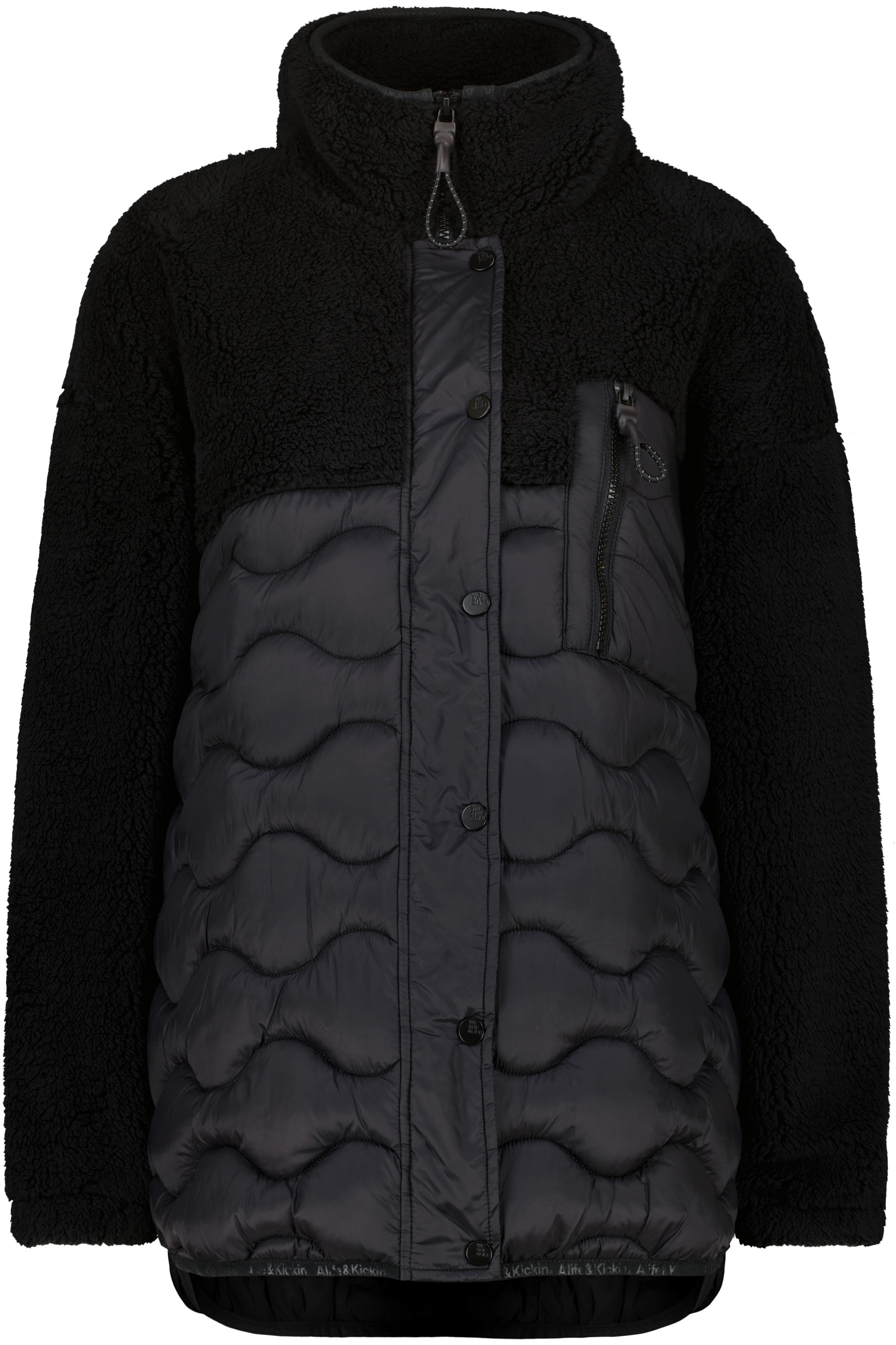 Alife & Kickin Winterjacke "Damen EveAK G" ohne Kapuze Stylische Teddy-Plüs günstig online kaufen