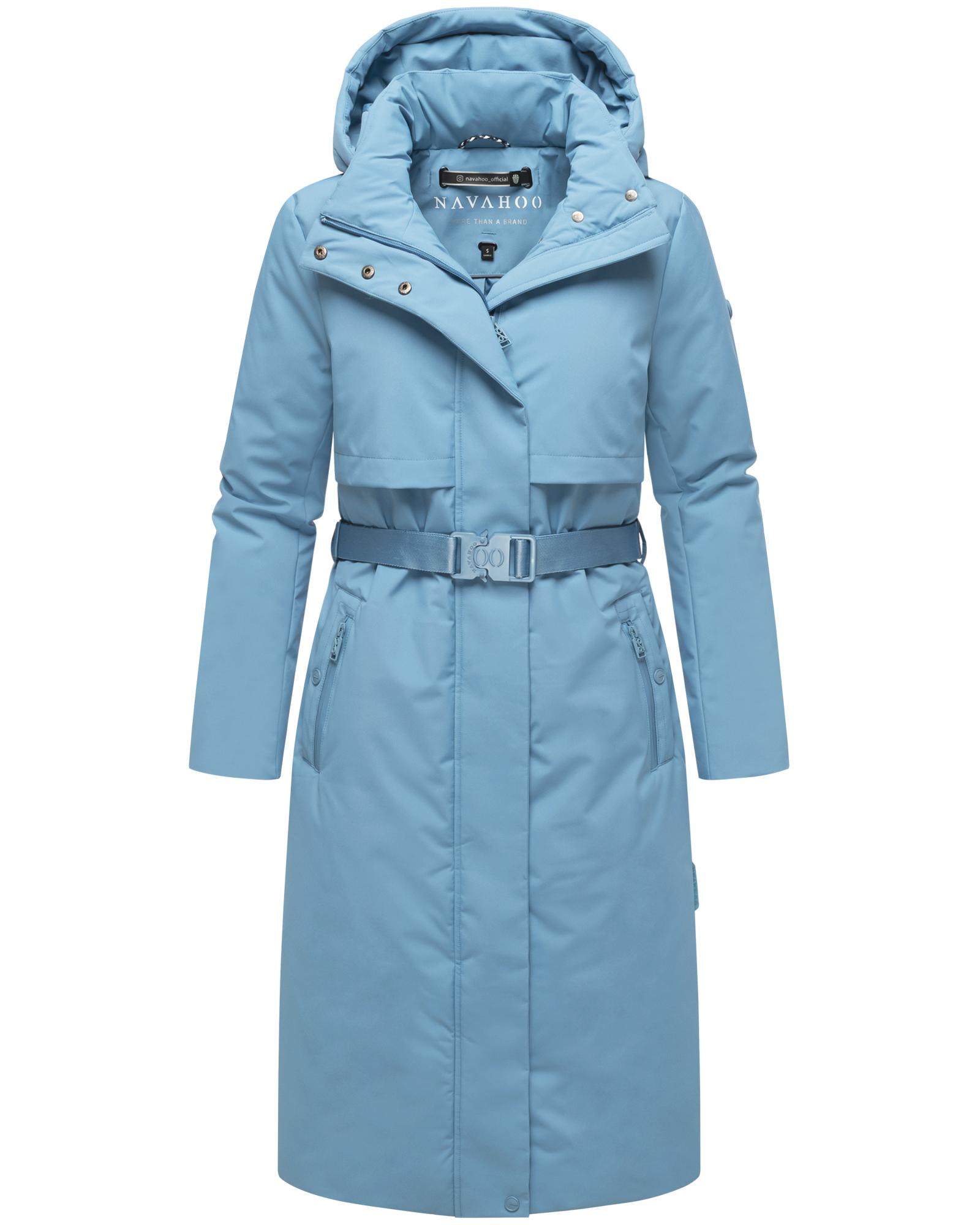 Navahoo Waldbummler 14 Winter Coat Light Blue 46 3
