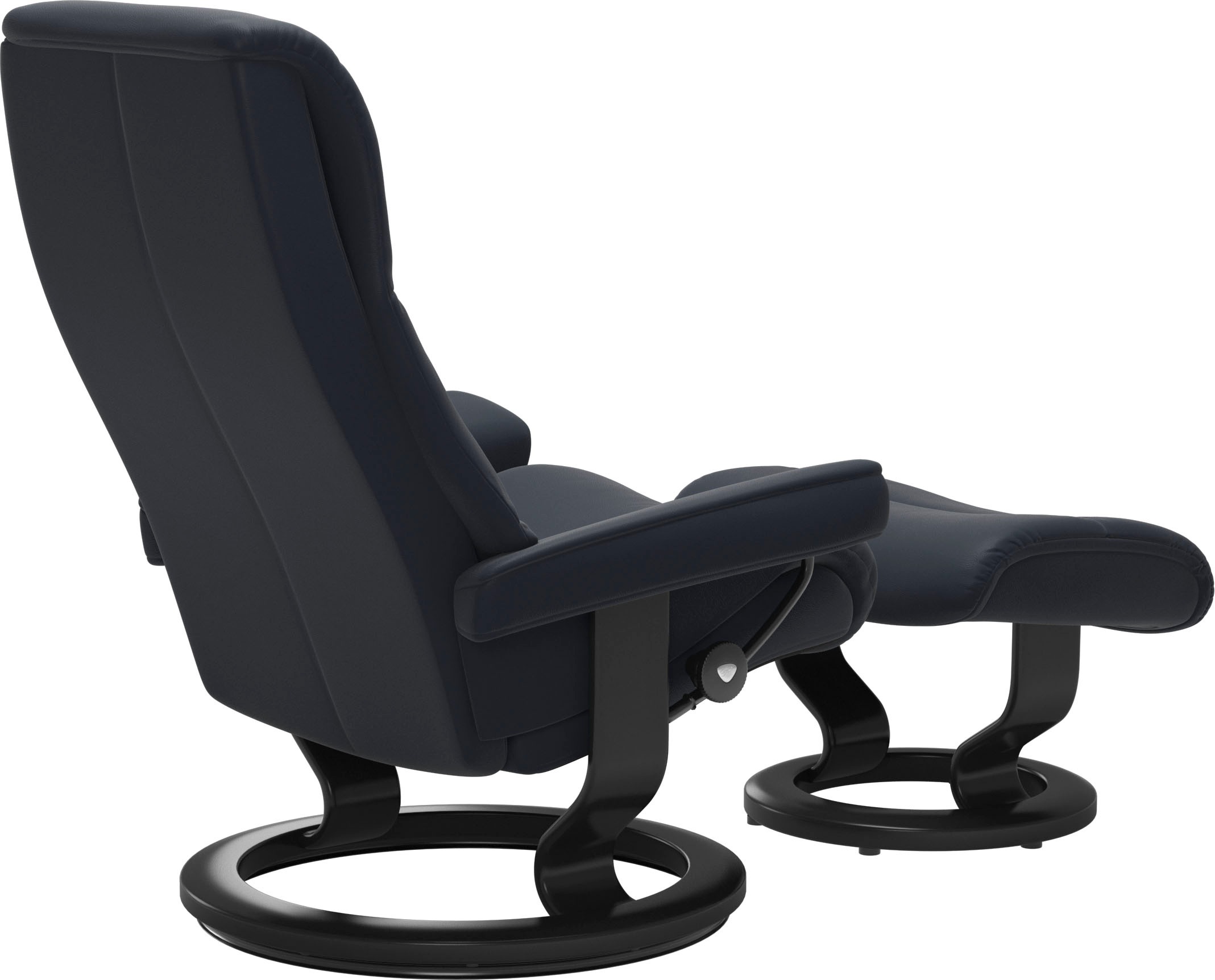 Stressless View Footstool shadow blue Paloma 5