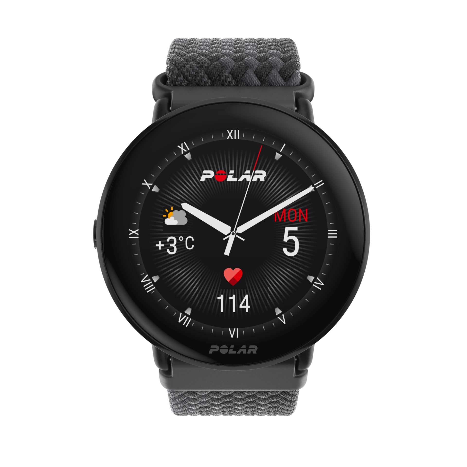 Polar Smartwatch »IGNITE 3 BRAIDED YARN«, (3,3 cm / 1,28 Zoll), Proprietär, 0,005 GB,)