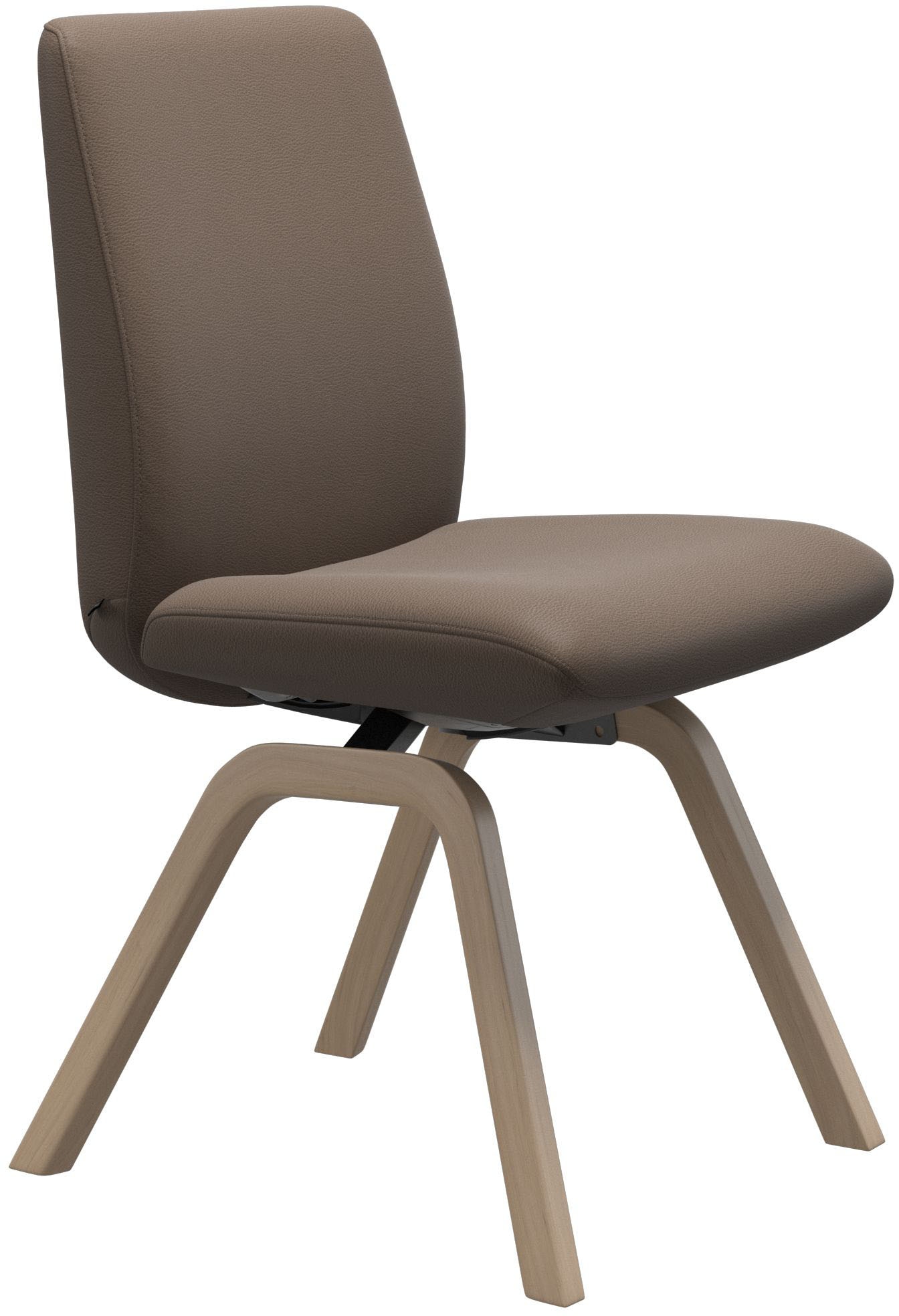 Stressless Polsterstuhl "Laurel" () Low Back, Größe L, mit schräggestellten Beinen in Schwarz