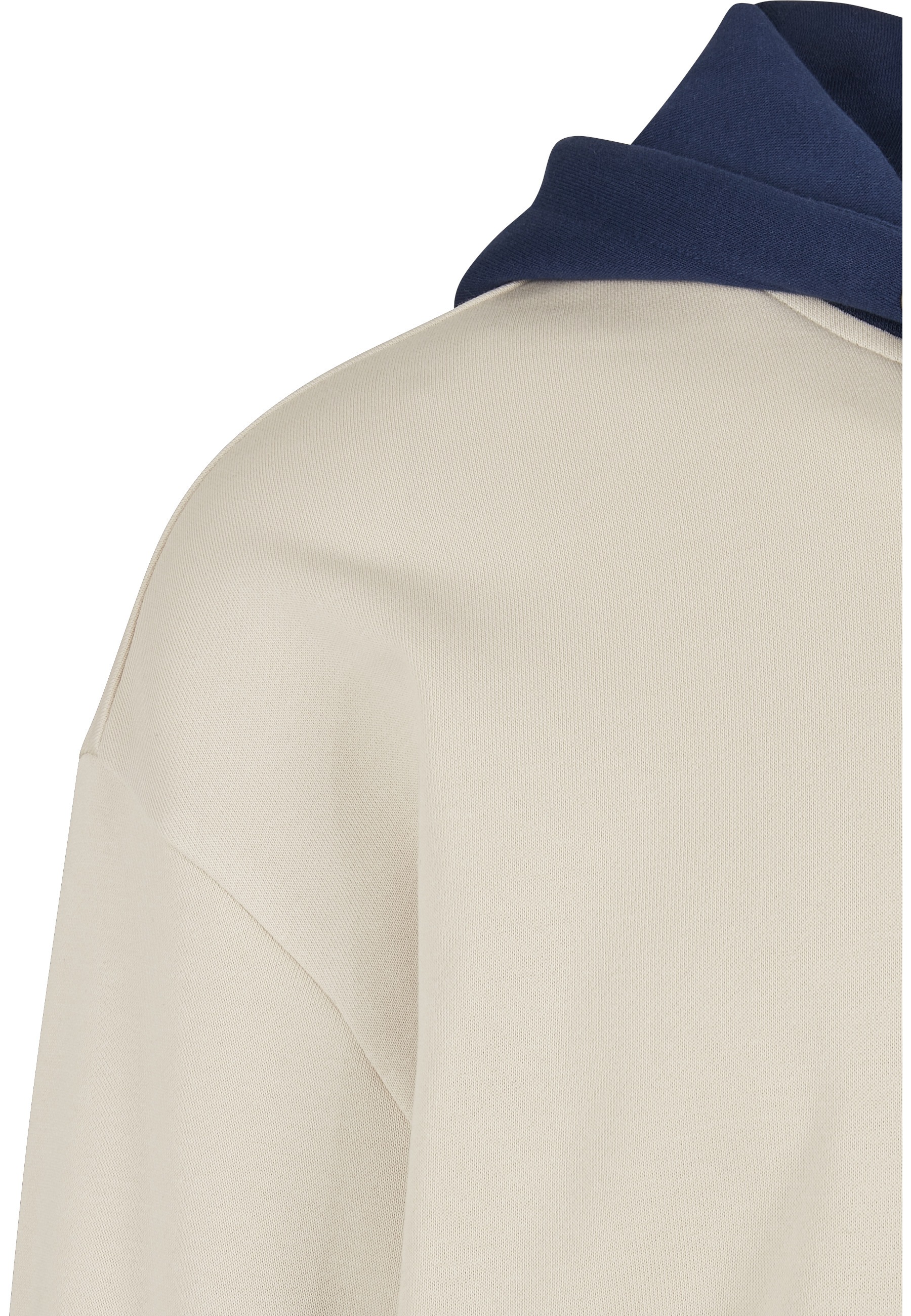 URBAN CLASSICS Rundhalspullover »Urban Classics Herren Oversized Color Block Hoody« 1 Stk.