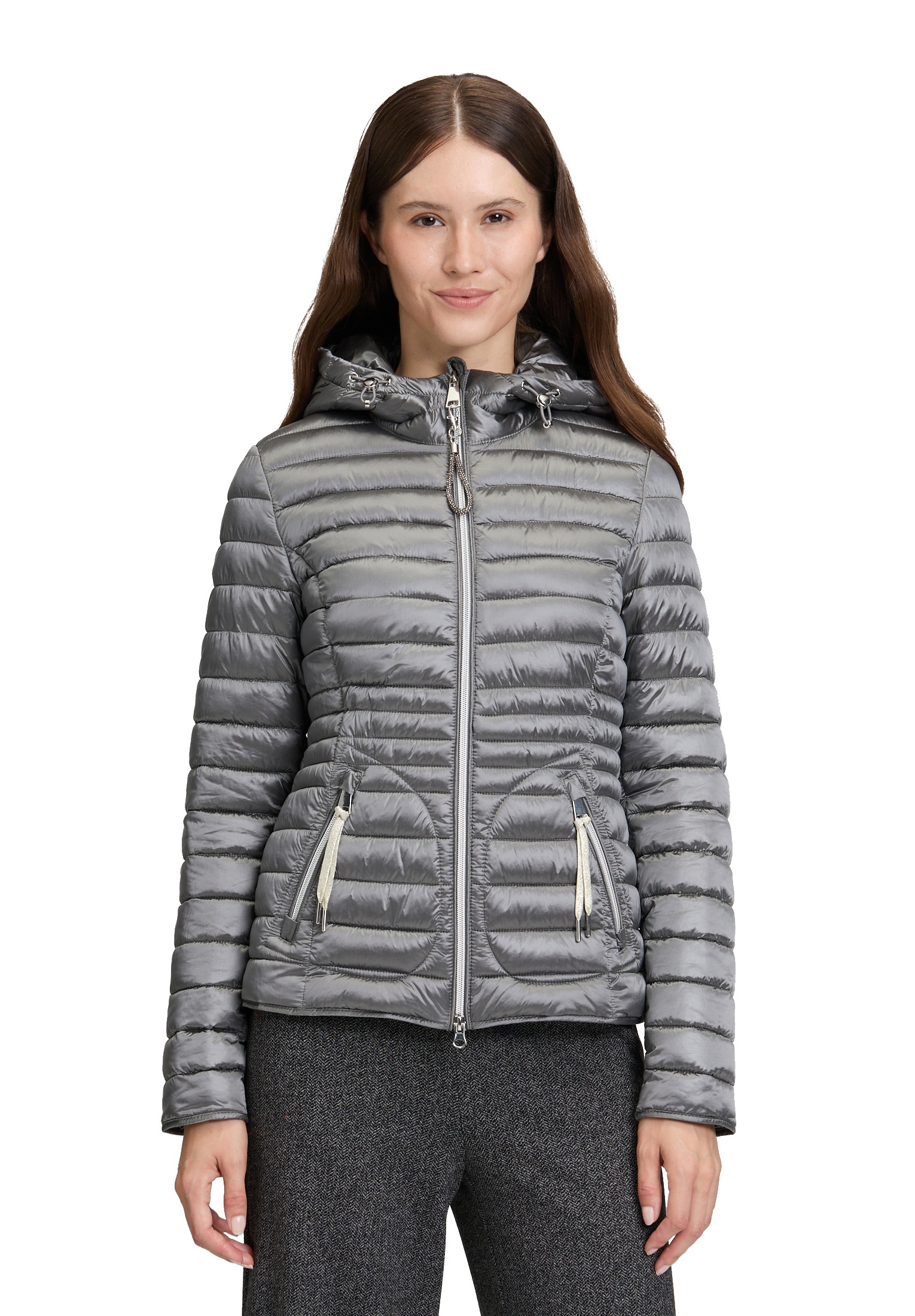 Cartoon Steppjacke "Cartoon Damen Steppjacke mit Reißverschlusstaschen", mi günstig online kaufen
