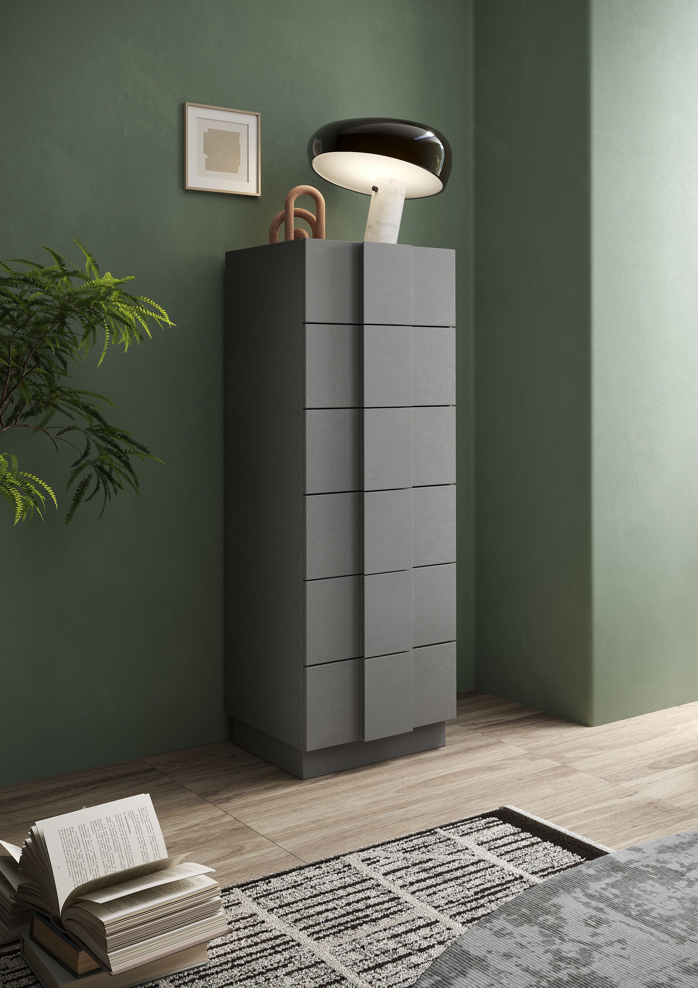 Home affaire Schubkastenkommode "Jupiter, Kommode, Beistellkommode, Hochkom günstig online kaufen