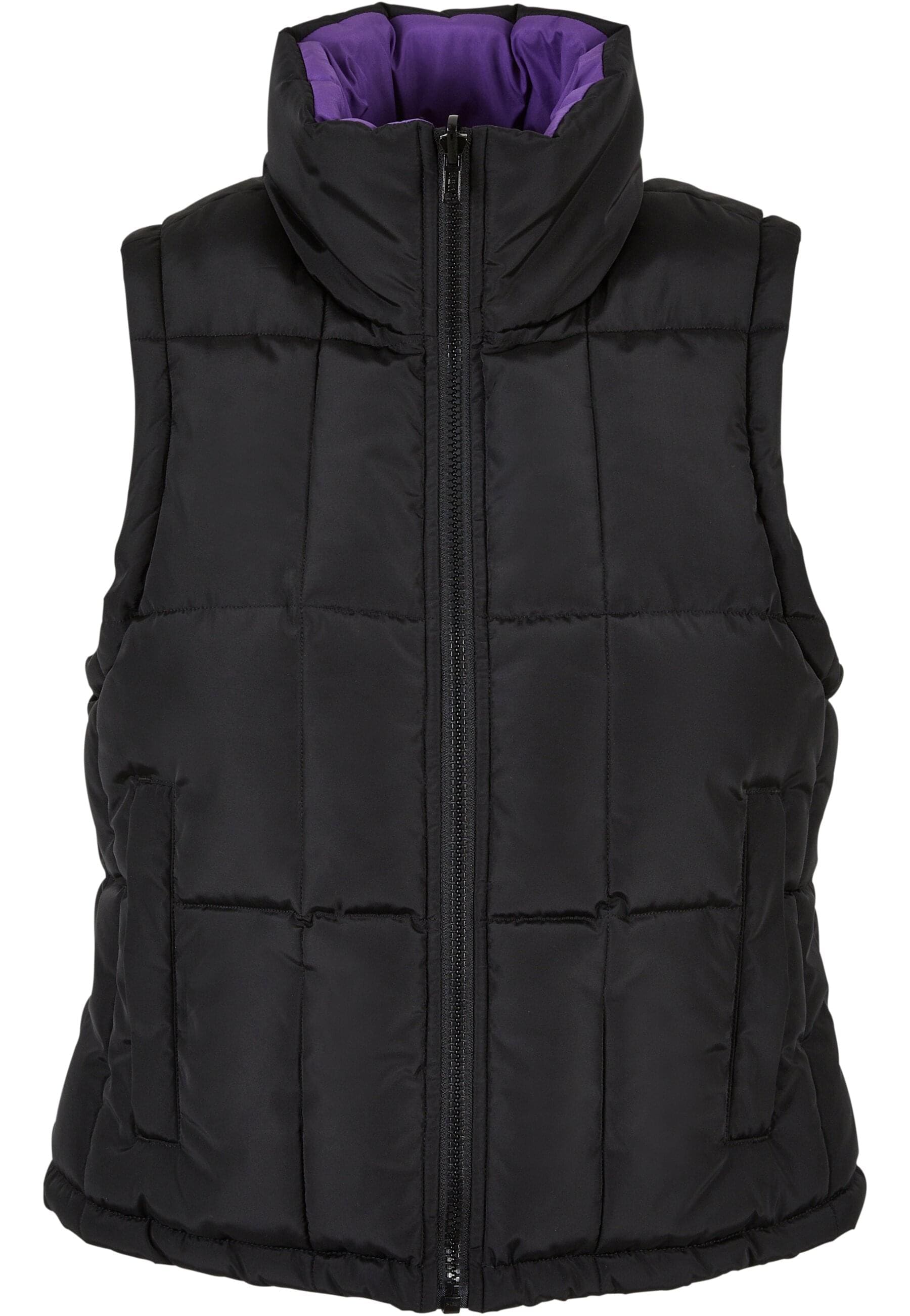 URBAN CLASSICS Steppweste »Urban Classics Damen Ladies Reversible Cropped Puffer Vest«