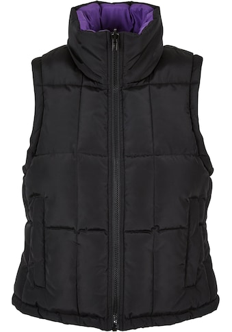 Steppweste »Urban Classics Damen Ladies Reversible Cropped Puffer Vest«