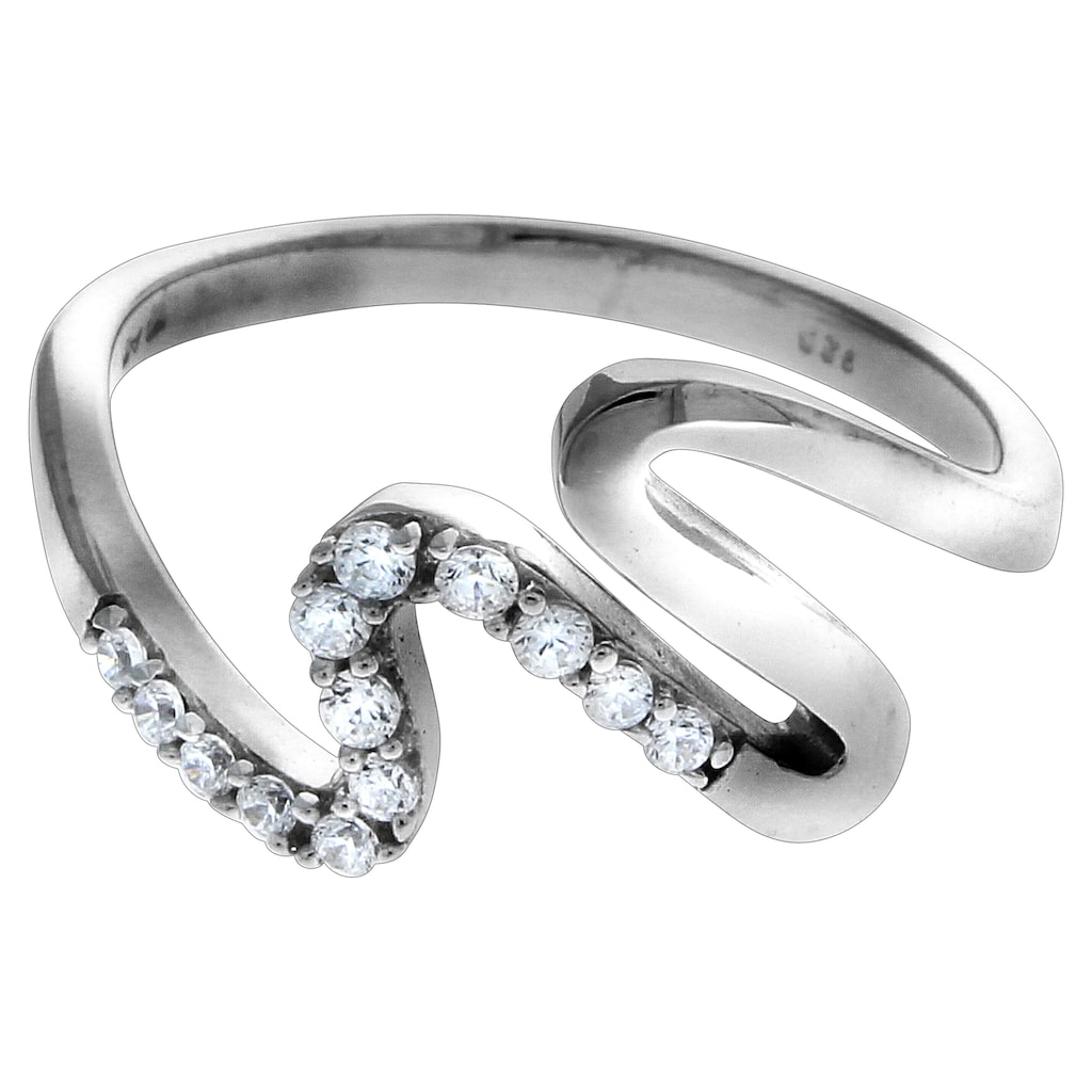 Vivance Fingerring »925/- Sterling Silber rhodiniert«