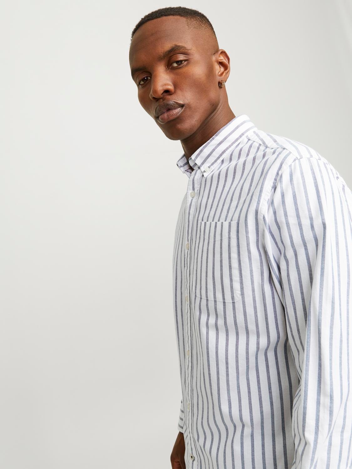Jack & Jones PlusSize Langarmhemd »JJEOXFORD SHIRT L/S S21 NOOS PLS«, mit Brusttasche