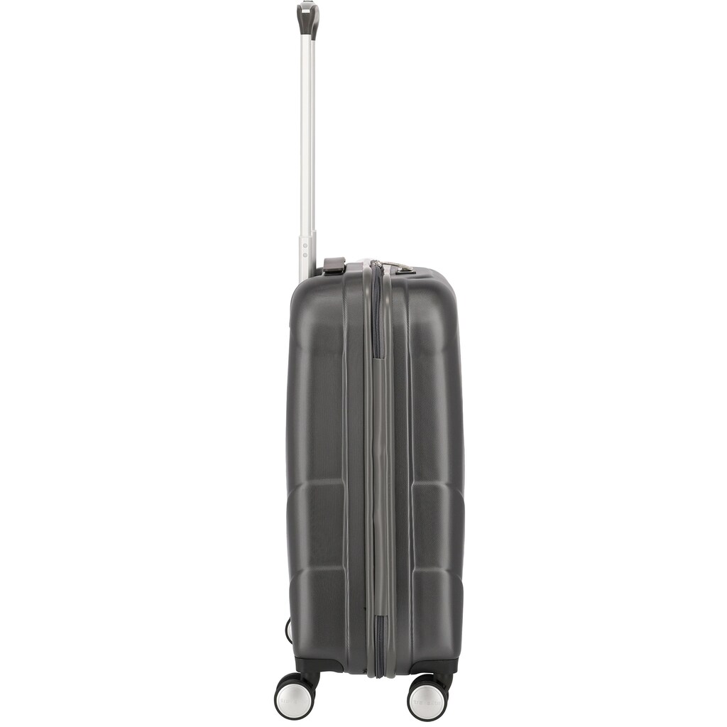 travelite Hartschalen-Trolley »Kalisto, 55 cm, anthrazit«, 4 Rollen