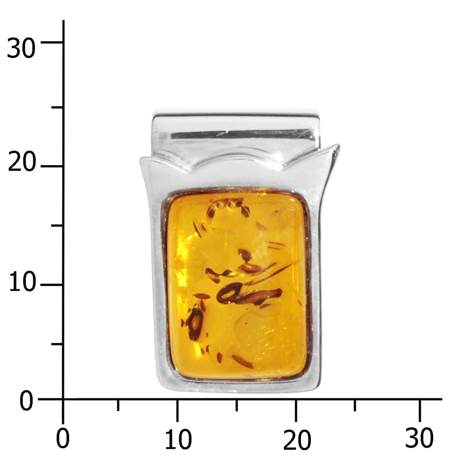 OSTSEE-SCHMUCK Kettenanhänger »- Gleiter-Vena - Silber 925/000 - Bernstein« ()