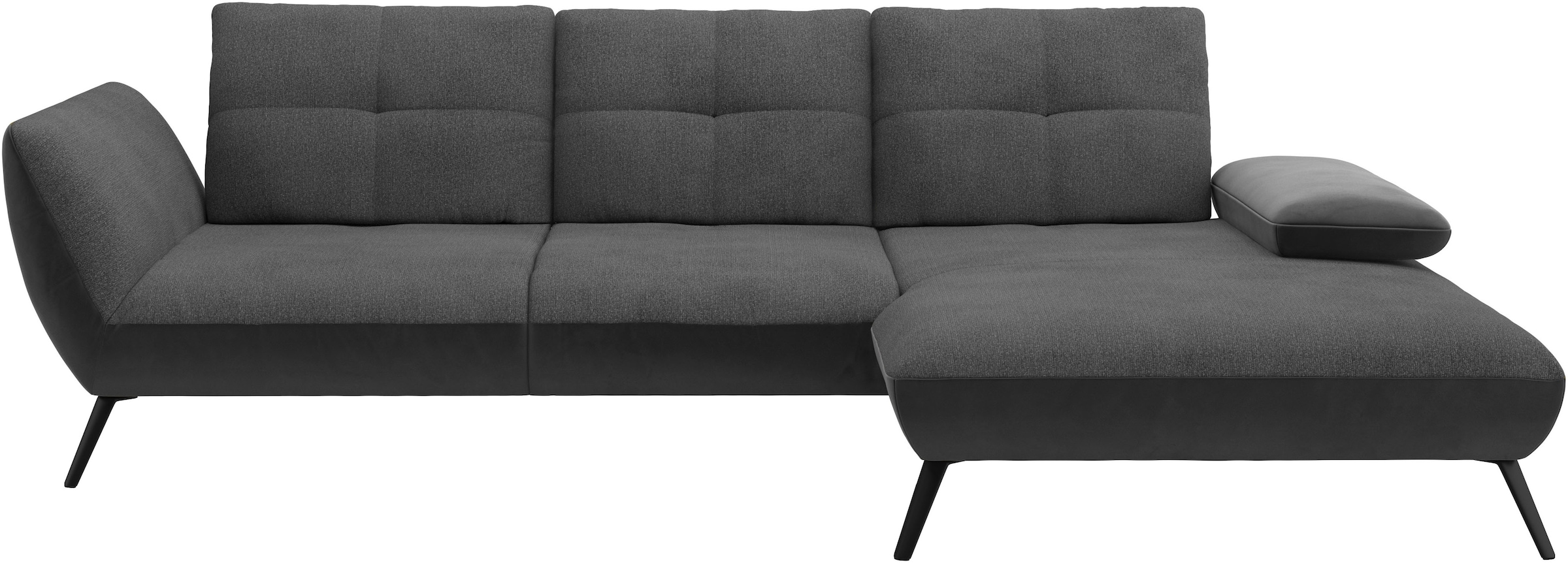 Places of Style Ecksofa »Mikado L-Form«, inkl. Sitztiefenverstellung und Armteilverstellung