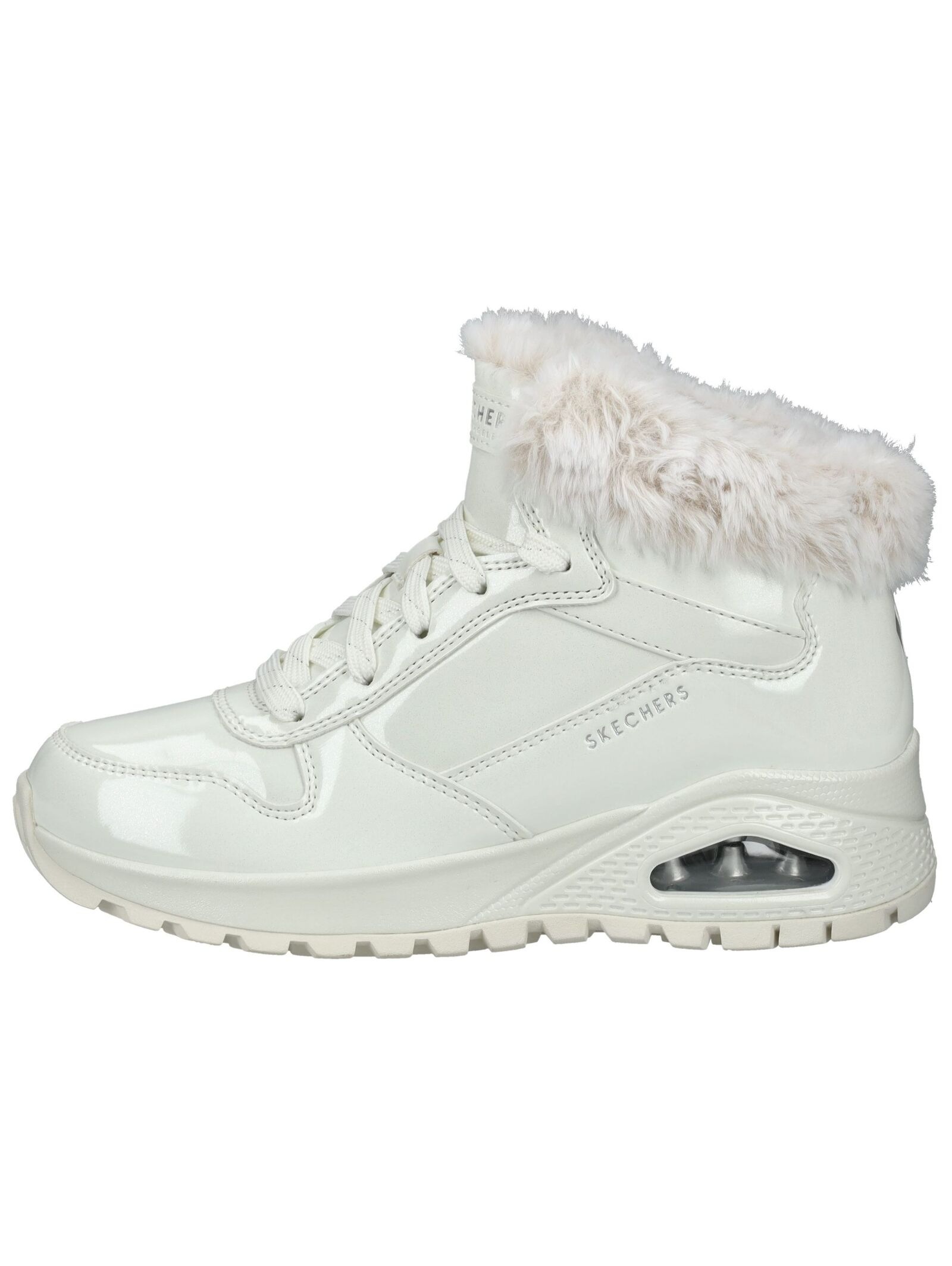 Skechers Schnürstiefelette »Skechers Stiefelette Lederimitat/Textil«