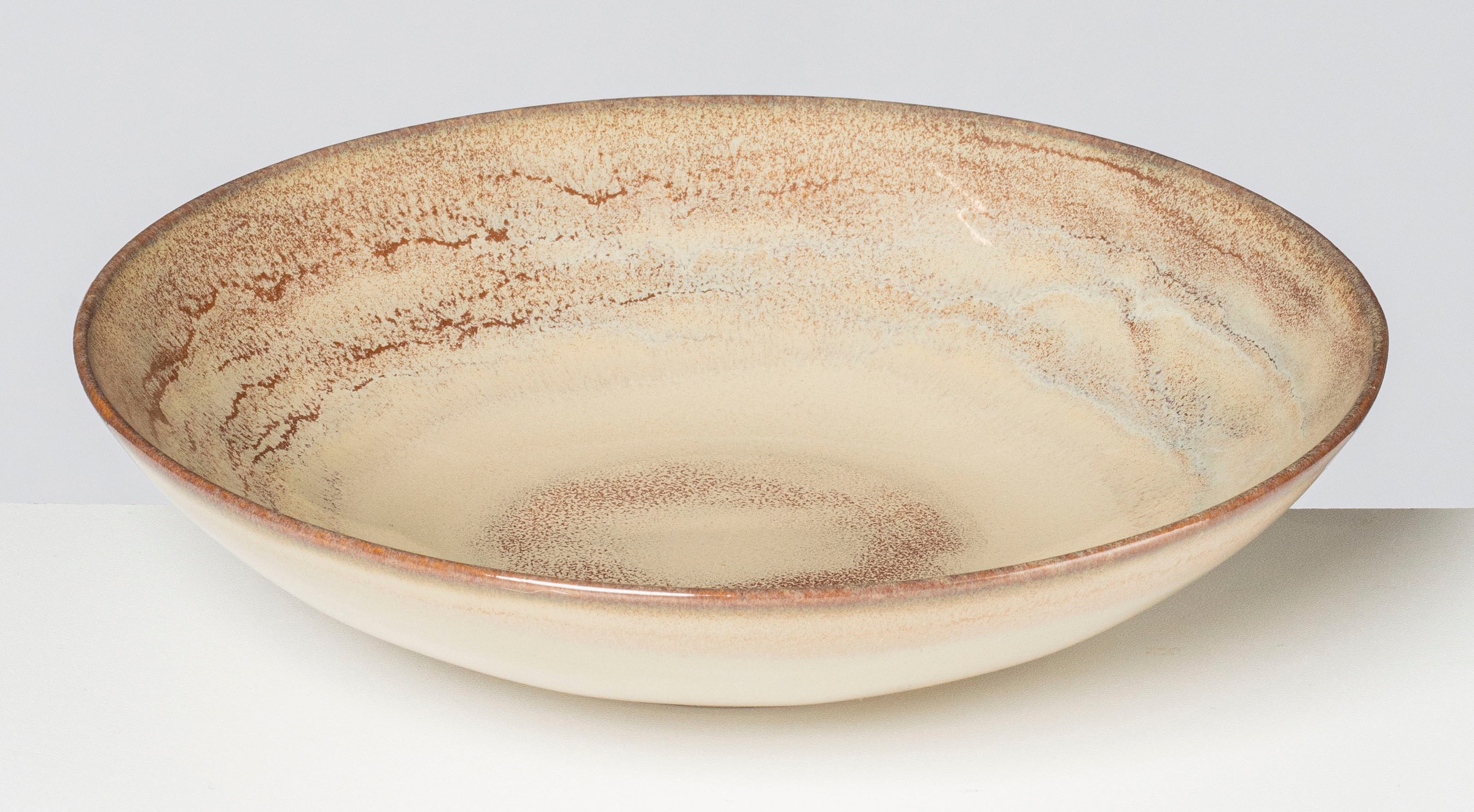 Tafelservice GIPFELSTÜCK "Teller Set, Geschirr-Set, Service Nebelwald", beige, 12 Stk., Steinzeug, Geschirr-Sets, Tafelservice, Scandi-Style, jedes Stück ein Unikat, 12 Teile, für 4 Personen 2