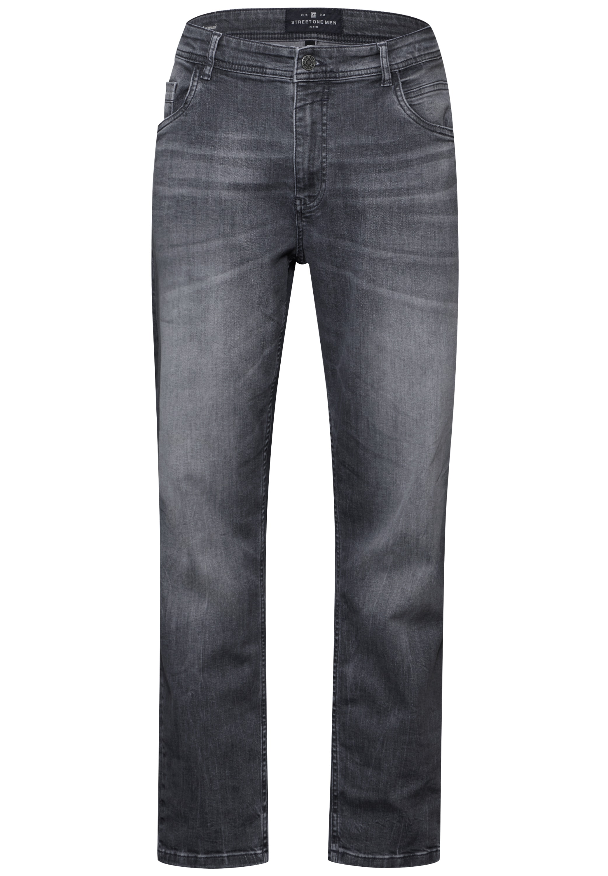 STREET ONE MEN Regular-fit-Jeans, aus Baumwolle mit Stretchanteil