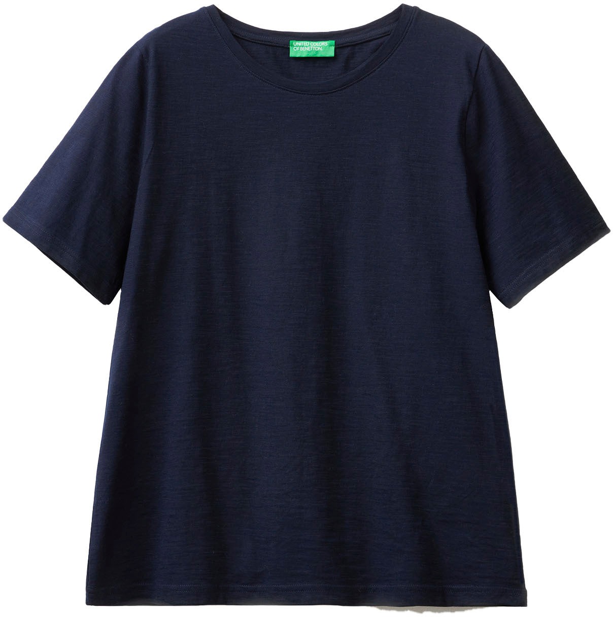 aus United für Colors bestellen T-Shirt, BAUR of | Benetton Flammgarnjersey