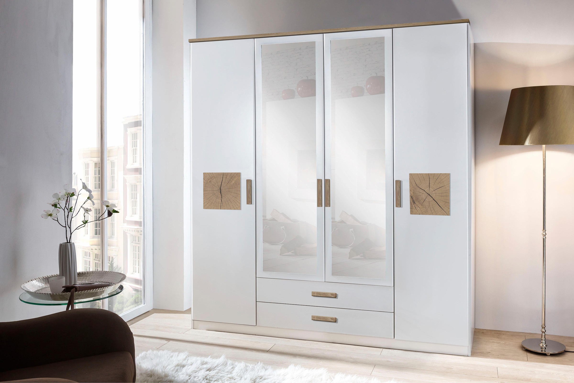 Wimex Kleiderschrank "Kärnten Schlafzimmerschrank im natürlichen Design", ( günstig online kaufen