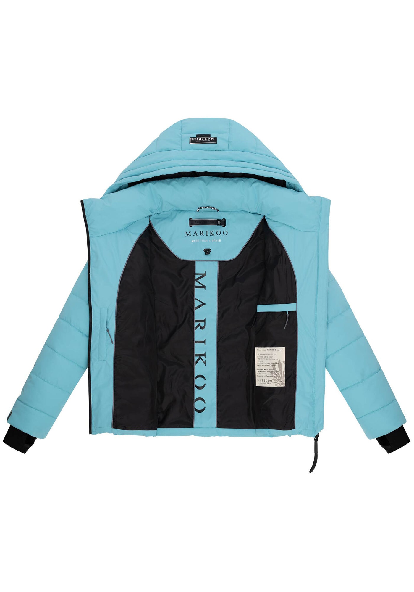 Marikoo Winterjacke »Samuiaa XVI«, mit Kapuze