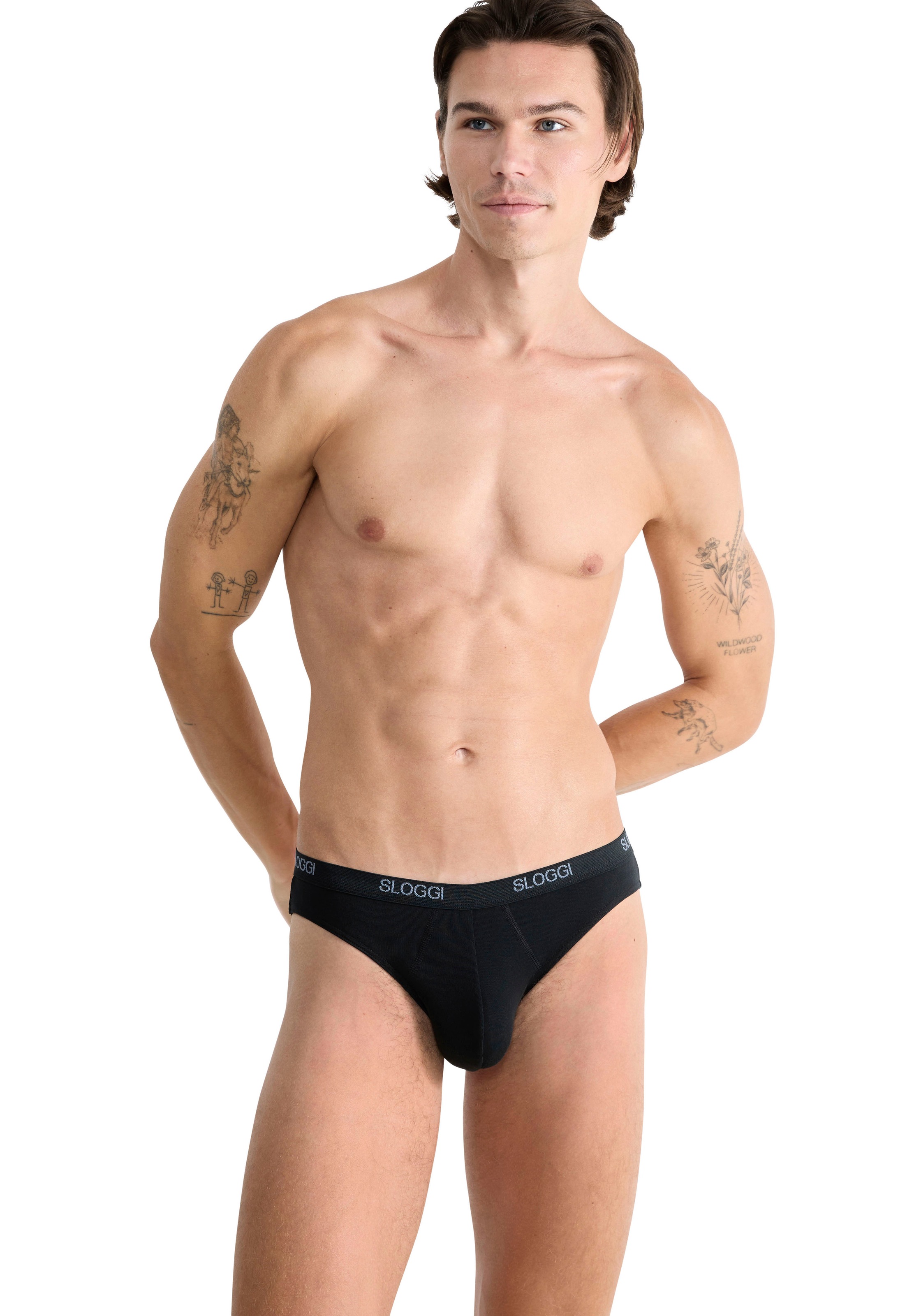 sloggi Minislip "Men Basic" 2er Pack, elastischer, weicher Taillenbund günstig online kaufen