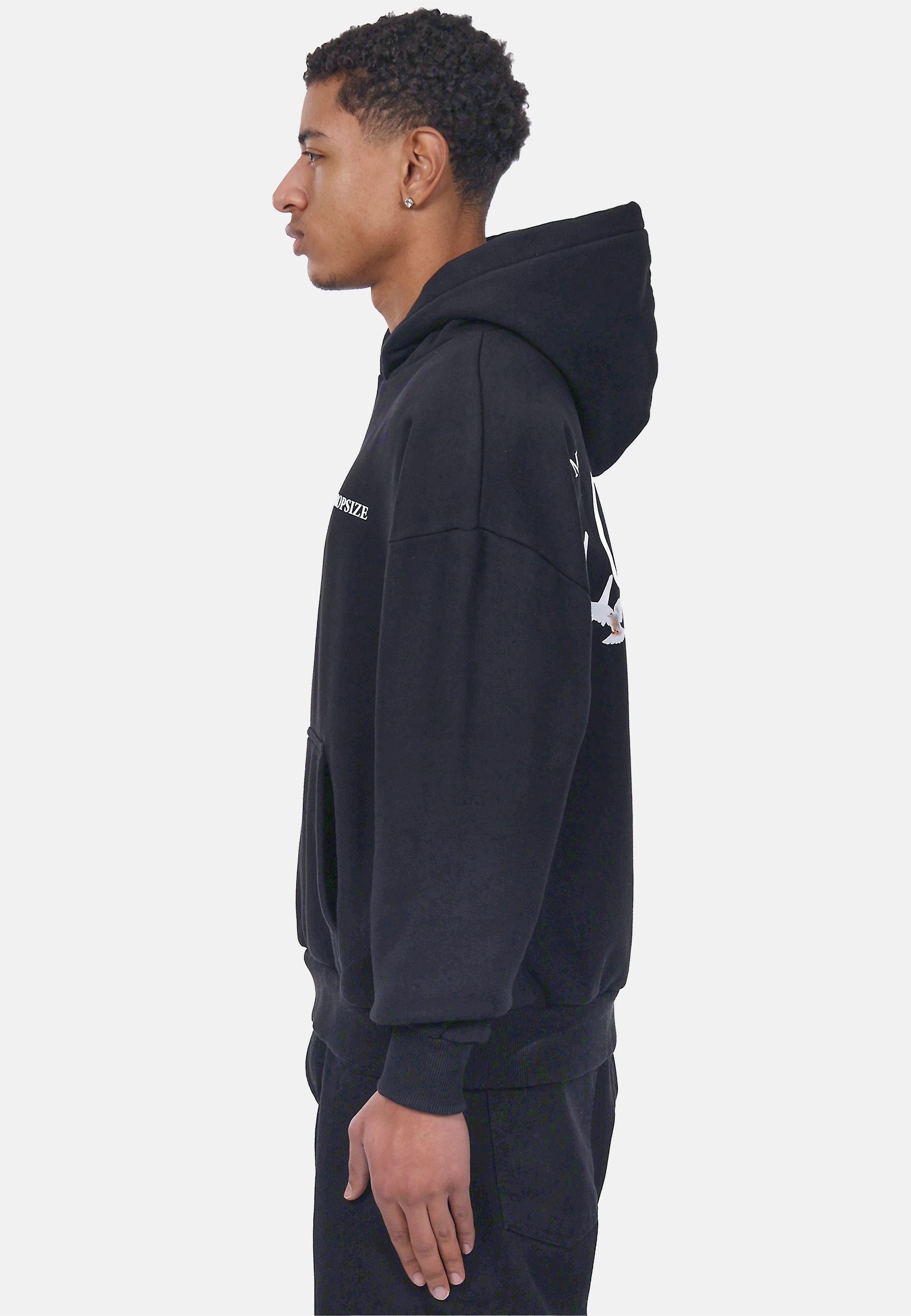 Dropsize Kapuzenpullover »Dropsize HEAVY OVERSIZE SNAKE HAND HOODIE« 1 Stk.