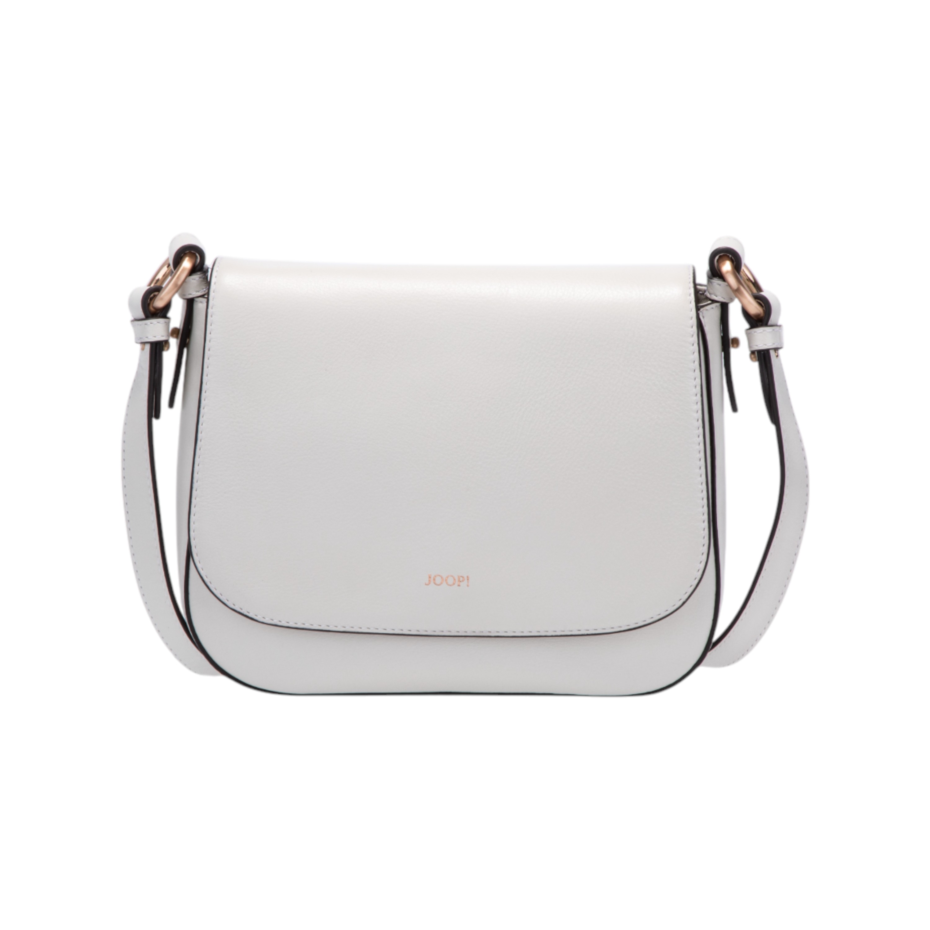 JOOP Schultertasche "sofisticato 1.0 esmera shoulderbag shf" aus Rindsleder, mit verstellbarem Schulterriemen, Querformat