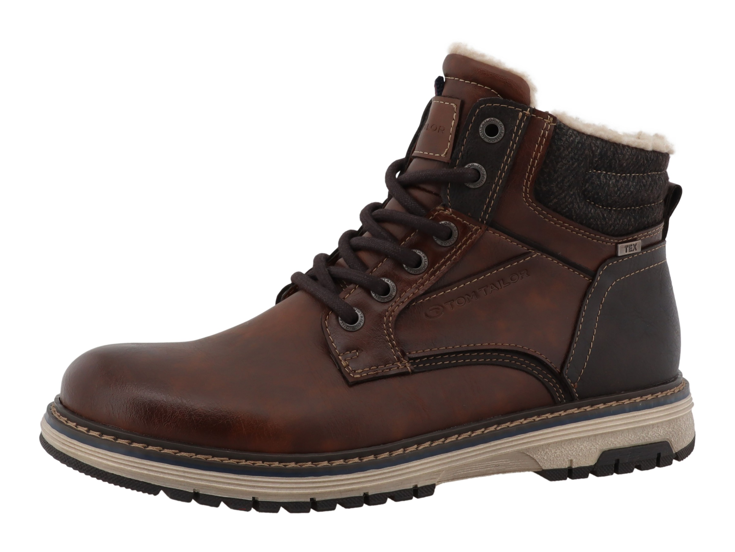 TOM TAILOR Winterboots mit zusätzlichem Reißverschluss