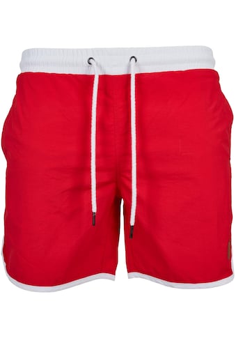 Badeshorts »Urban Classics Herren Retro Swimshorts«