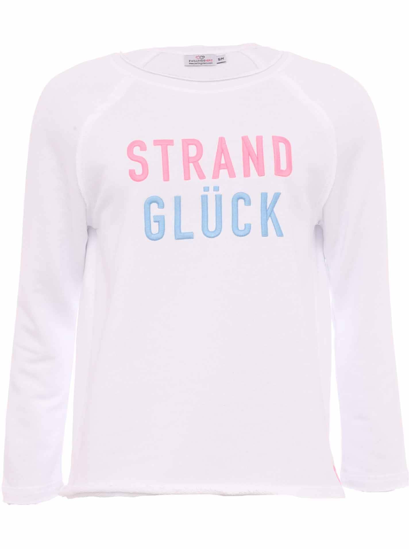 Zwillingsherz Langarmshirt Regular Fit, Langarm, Rundhalsausschnitt, Sticke günstig online kaufen