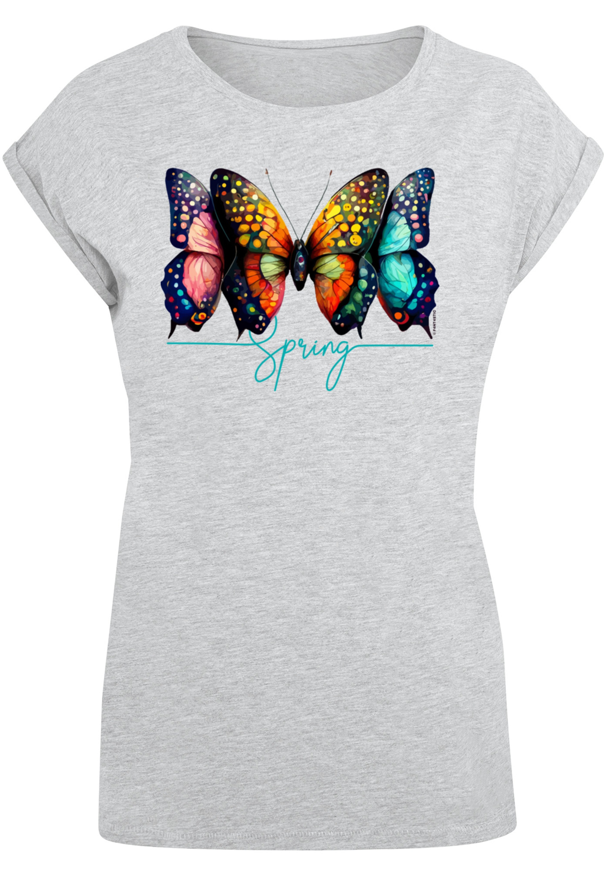 F4NT4STIC T-Shirt "Schmetterling Illusion", Print günstig online kaufen