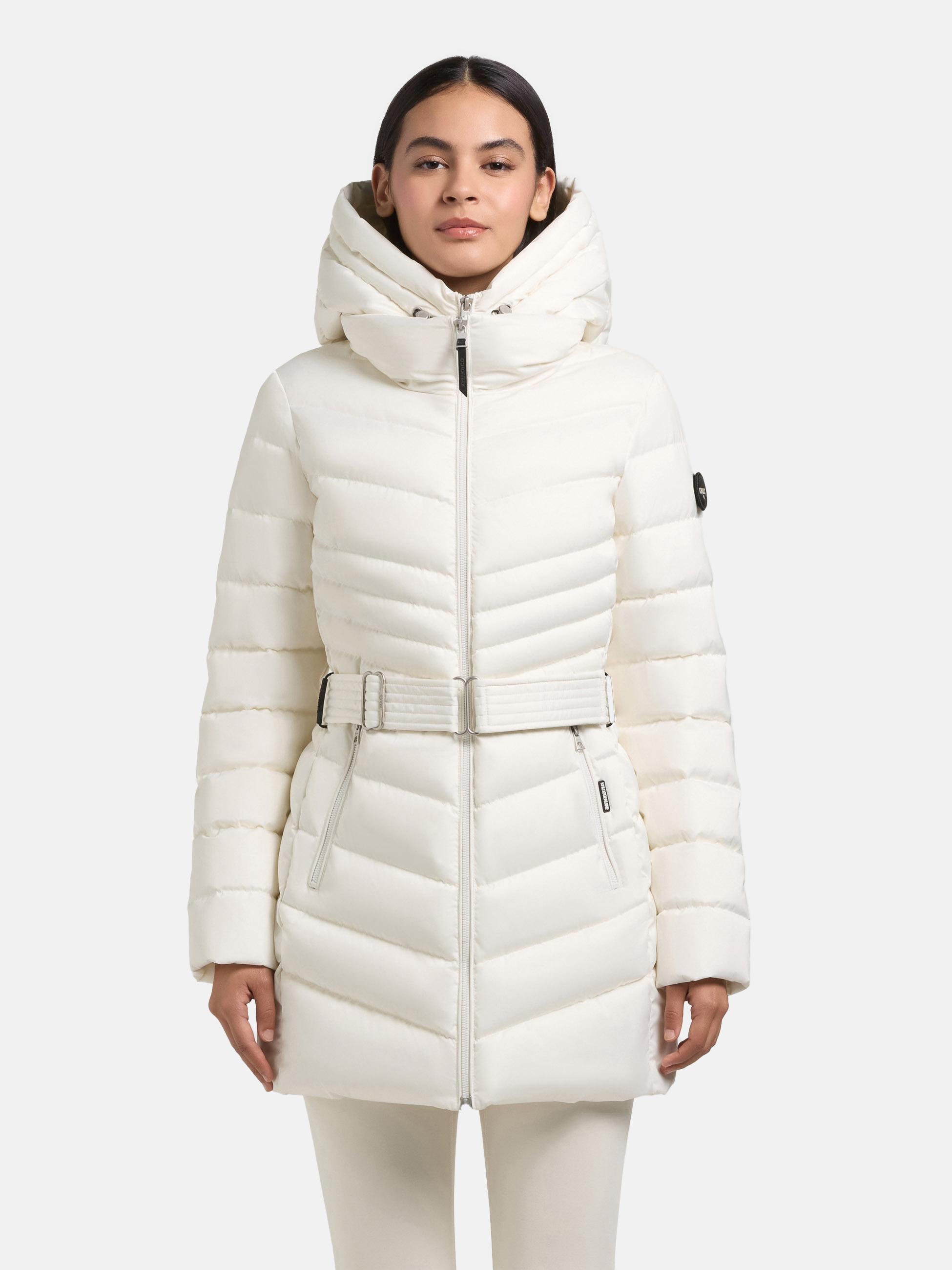 khujo Kurzmantel "Kina" Gesteppter Damen Mantel mit abnehmbarem Taillengürt günstig online kaufen