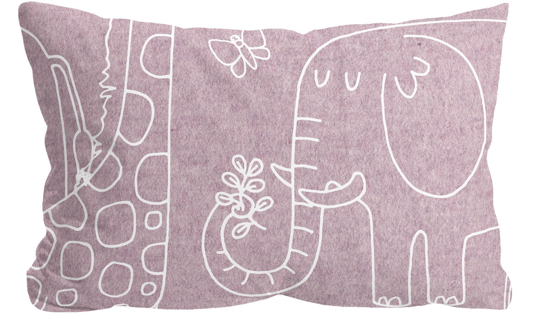 Biberna Kinderbettwäsche »0840520«, kuschelig warm, samtweich, Melange, 100% Baumwolle, made in Germany