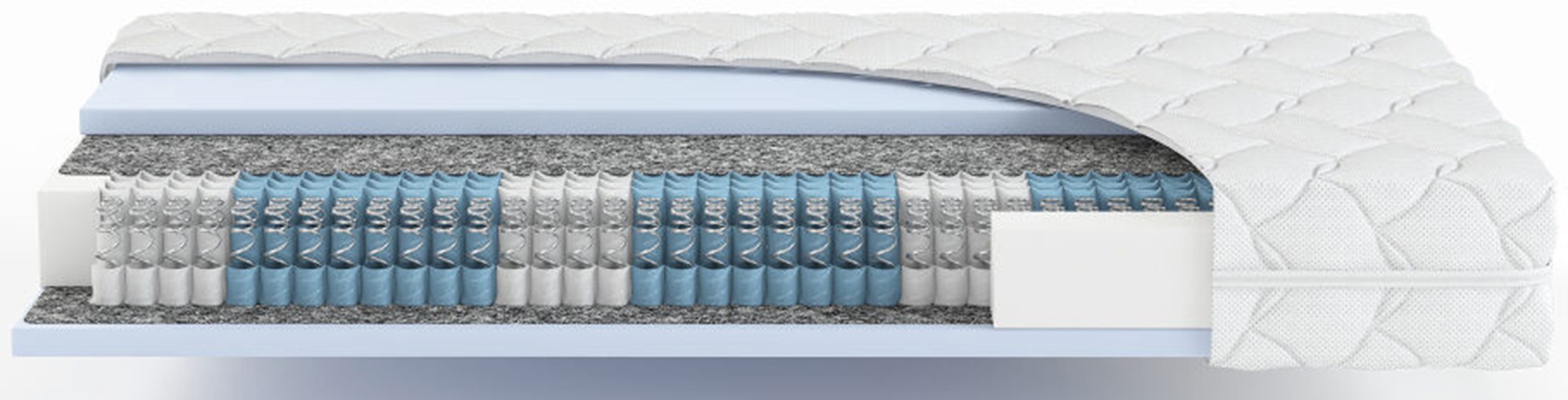 Thumbnail - Hn8 Schlafsysteme Taschenfederkernmatratze "Dream TA 1000" 22 cm hoch 1-tlg., 1 Stk. tlg.