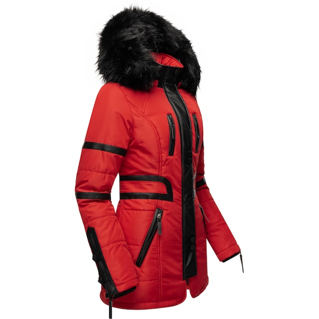 Navahoo Wintermantel »Moony«, stylischer Damen Winter Jacke mit Kapuze  bestellen | BAUR