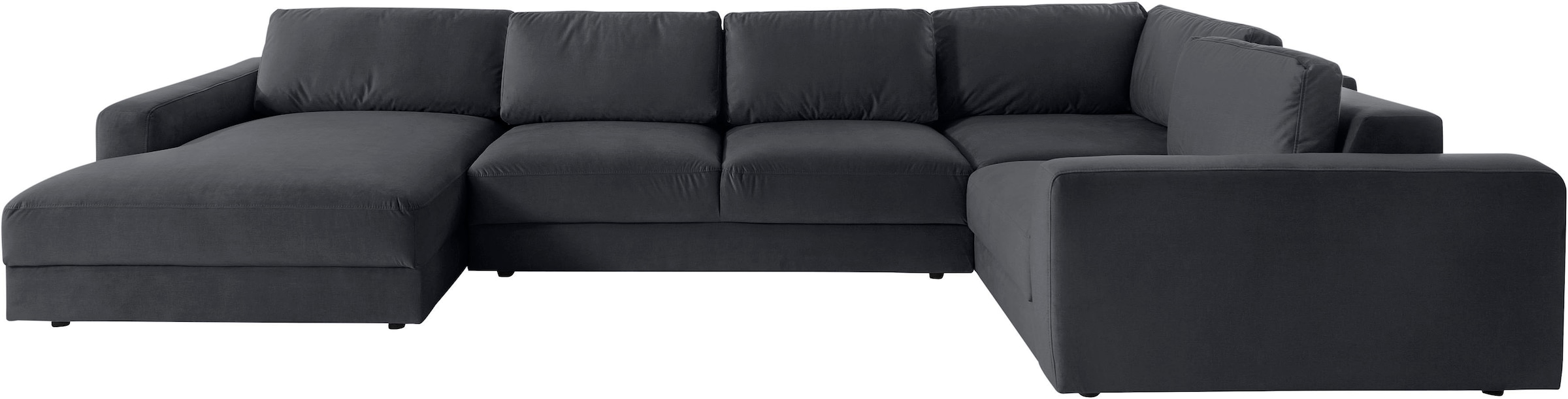Places of Style Wohnlandschaft »Bloomfield, U-Form«, mit extra tiefer Sitzfläche, wahlweise mit Sitztiefenverstellung