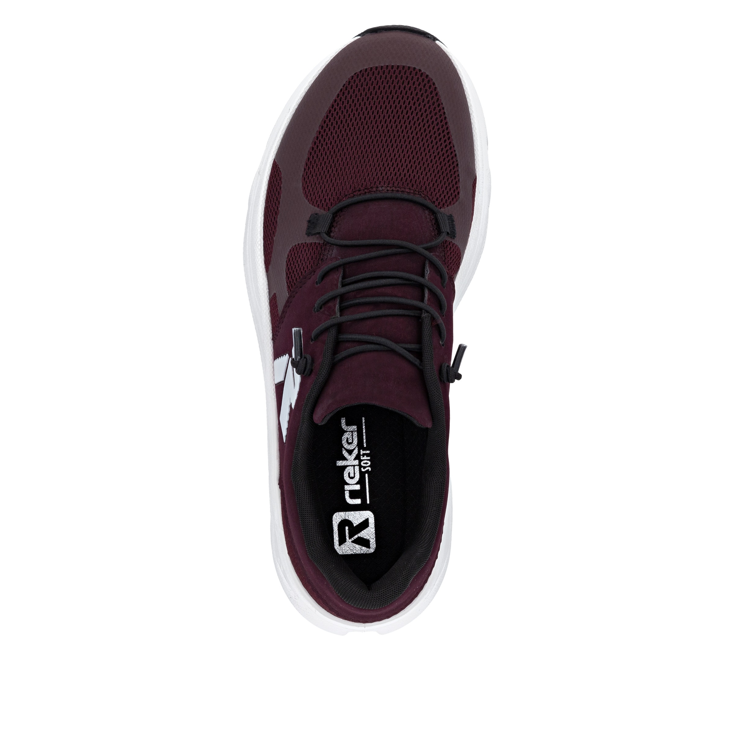 RIEKER Sport Plateausneaker, Slip-on Sneaker, Halbschuh, Freizeitsneaker mit MemoSoft-Innensohle