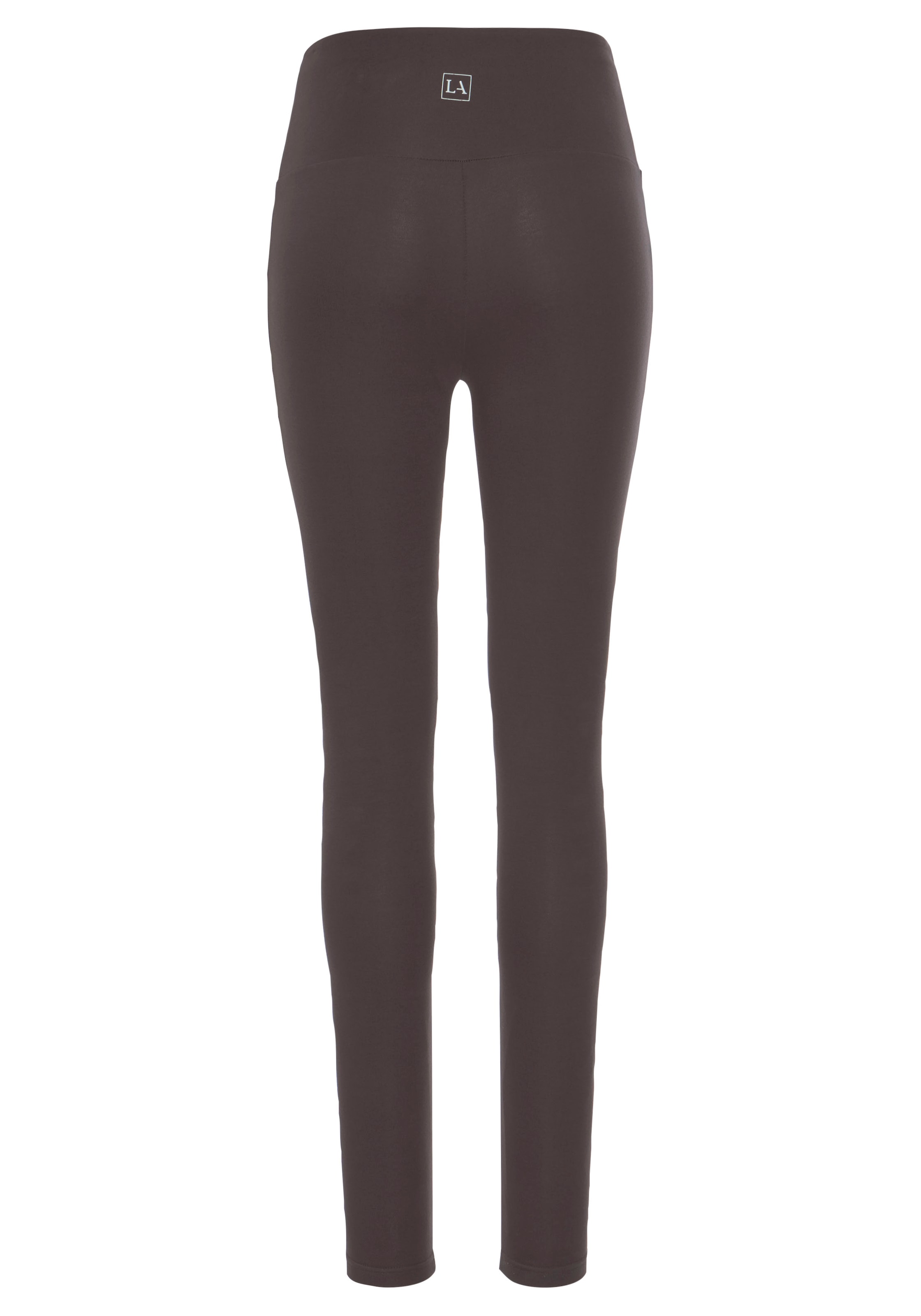 LASCANA Leggings, mit breitem Bündchen, Loungewear